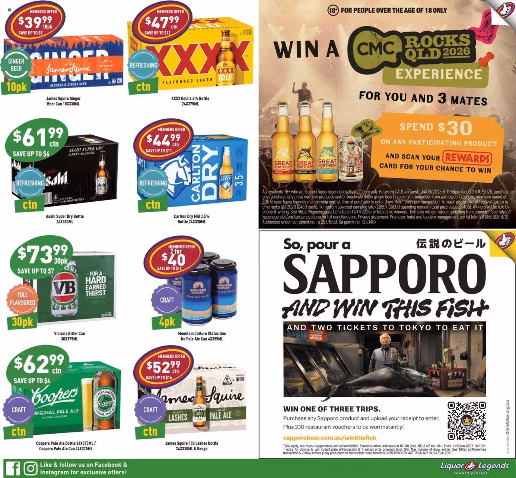 Liquor Legends Catalogue Brisbane - valid flyer from 24/09/2025, page 7 of 8