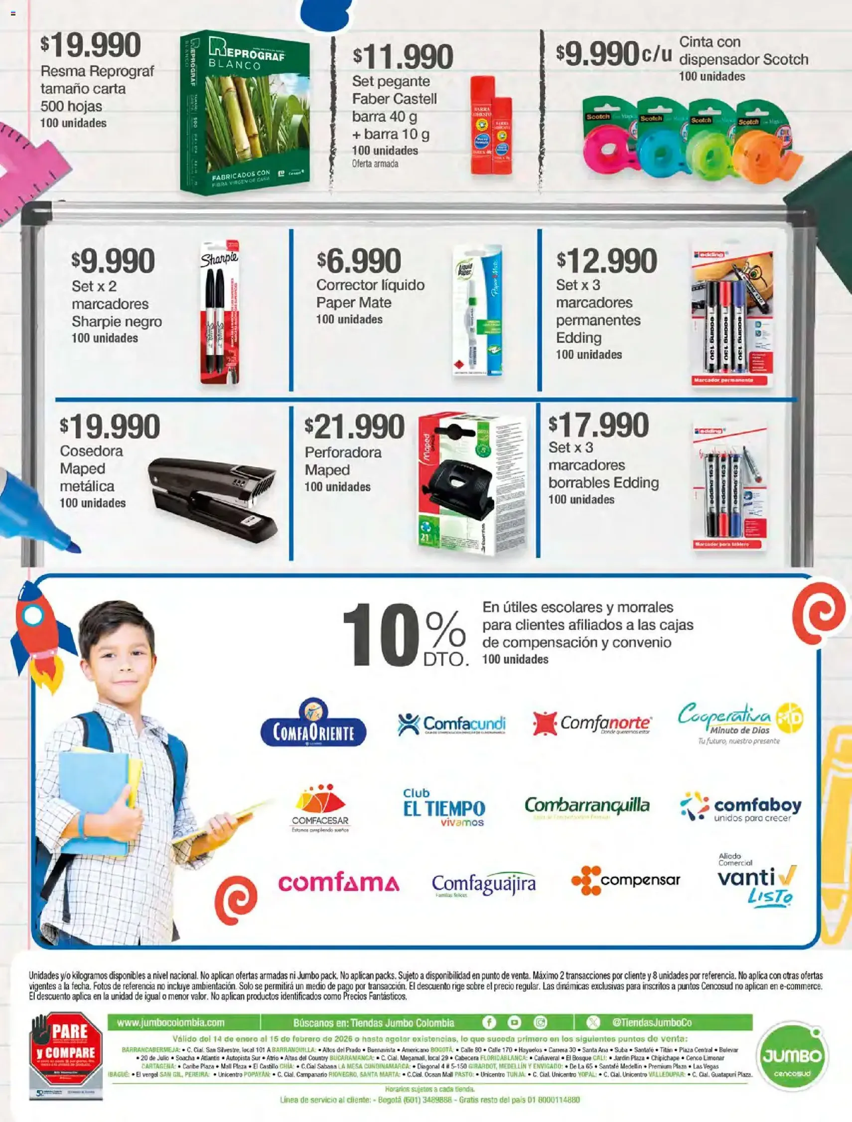 Jumbo - Regresa a clase - folleto válido desde 14/01/2026 página 20 de 20