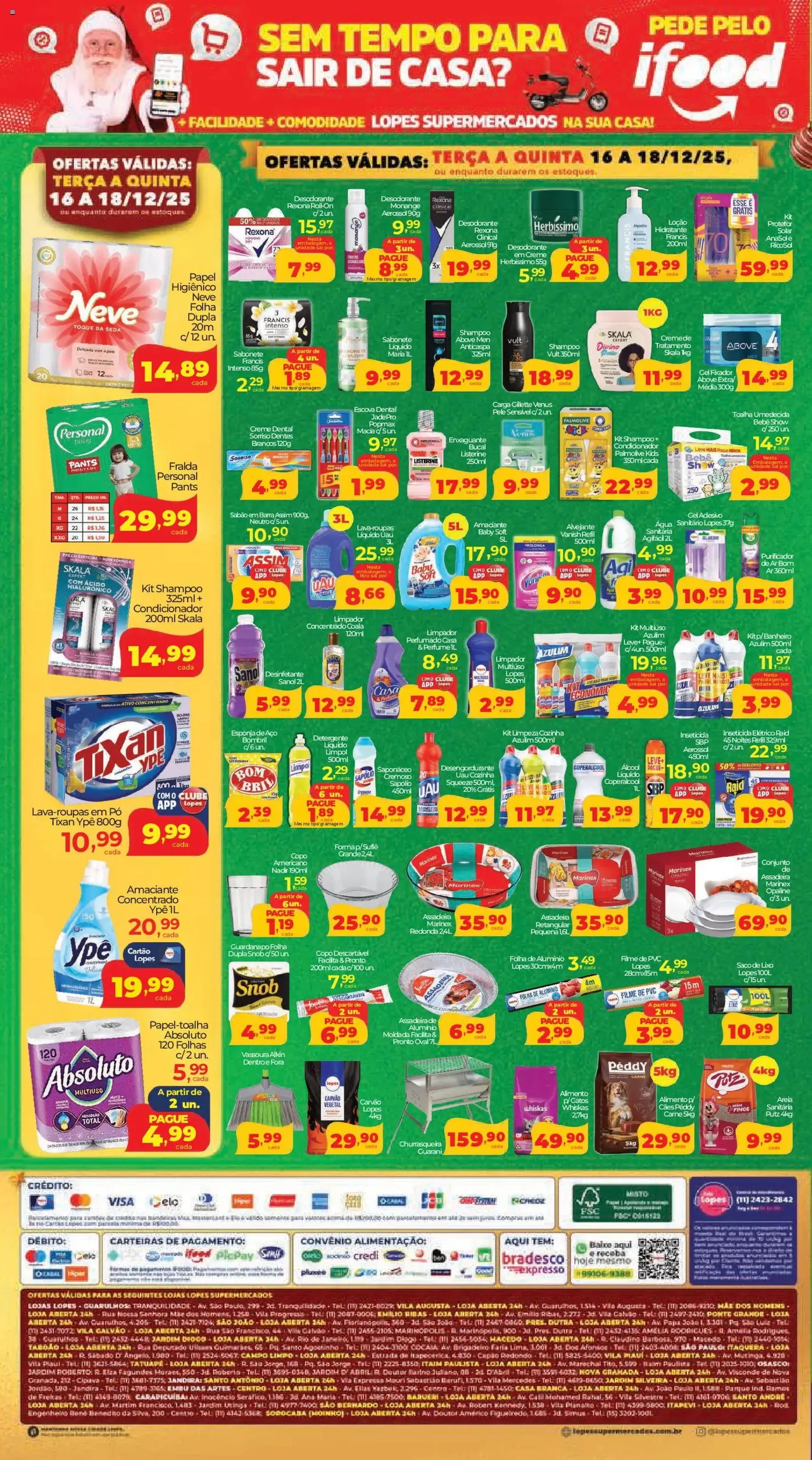 Lopes Supermercados - Ofertas da semana - folheto válido a partir de 16/12/2025 página 4 de 4