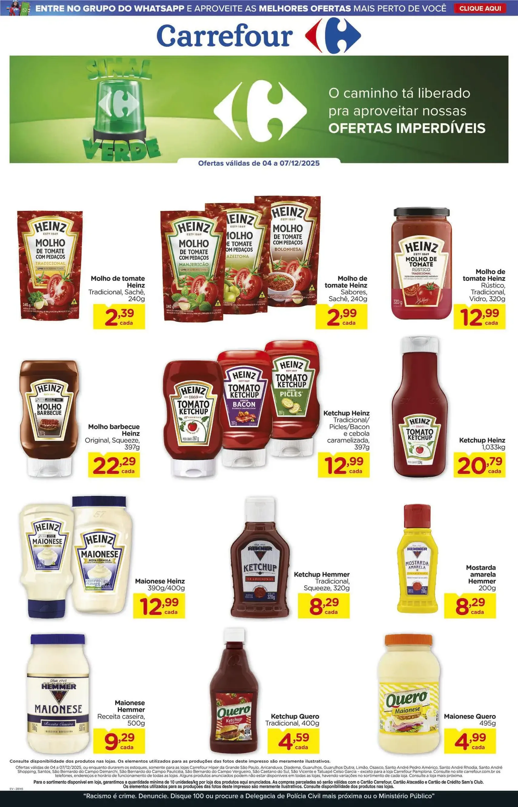 Carrefour - Ofertas da semana - folheto válido a partir de 04/12/2025 página 1 de 4