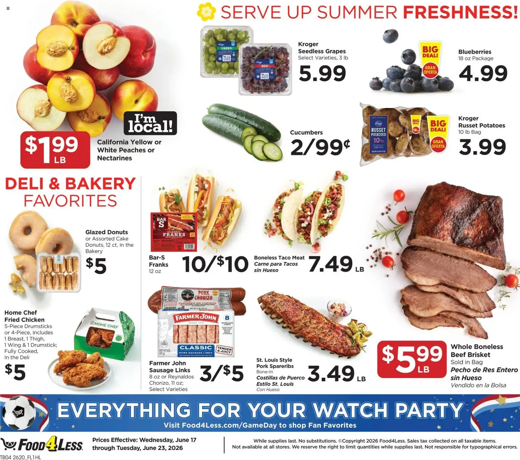 Food 4 Less Weekly Ad - valid flyer from 06/17/2026, page 5 of 10