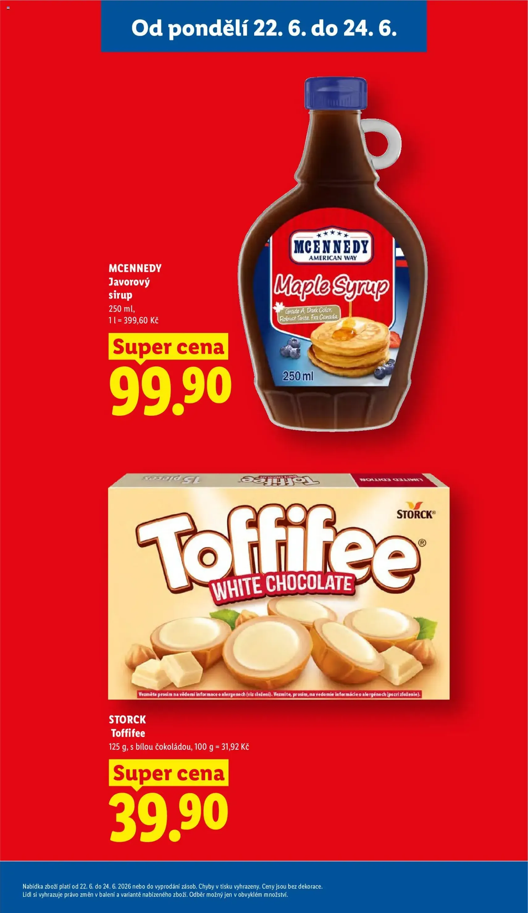 Lidl leták - platný leták od 22.06.2026 strana 6 z 53