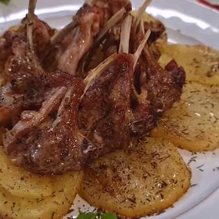 Recipe preview Baked lamb chops easy recipe