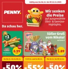 Penny Markt Flugblatt - Prospekt Vorschau gültig ab 06.11.2025