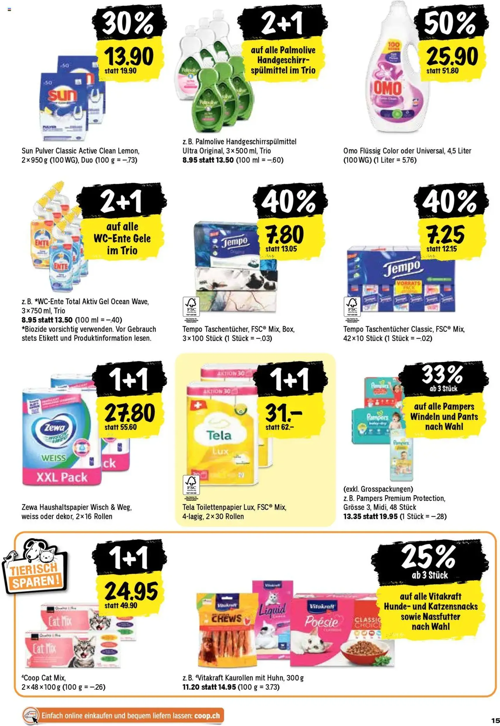Coop Aktionen - Gültiger Prospekt ab 04.09.2025, Seite 15 von insgesamt 24 Coop Aktionen - Gültiger Prospekt ab 04.09.2025, Seite 15 von insgesamt 24