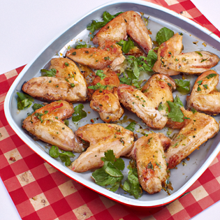 Recipe preview Classic Baked Spicy Hot Chicken Wings