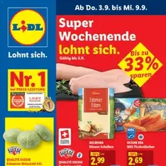 Lidl aktionen - Prospekt Vorschau gültig ab 03.09.2026