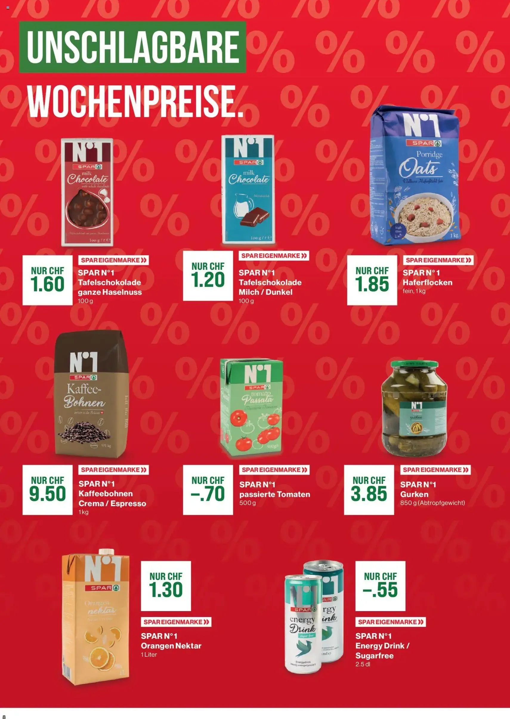 SPAR aktionen - Gültiger Prospekt ab 16.04.2026, Seite 8 von insgesamt 22