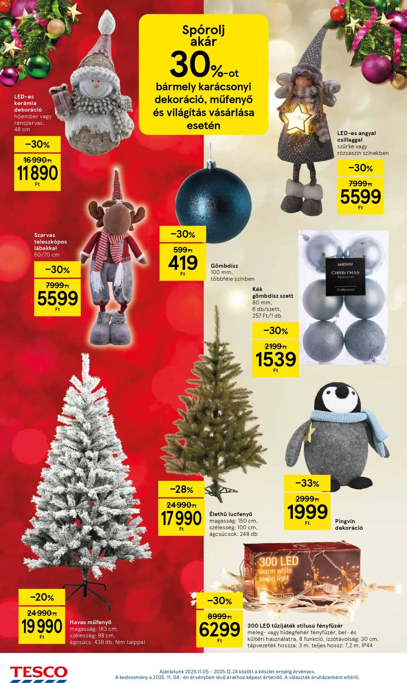 Tesco Hipermarket - Akciós újság - 2025.12.04. érvényes szórólap 18 oldal 44 oldalból