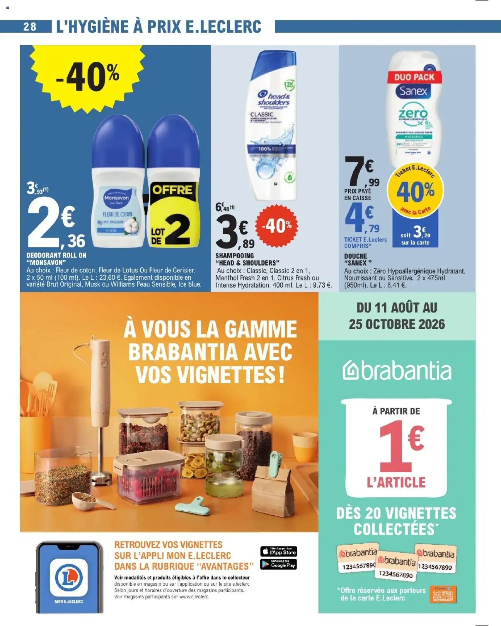E.Leclerc catalogue - brochure valable à partir du 29/09/2026, page 28 sur 56