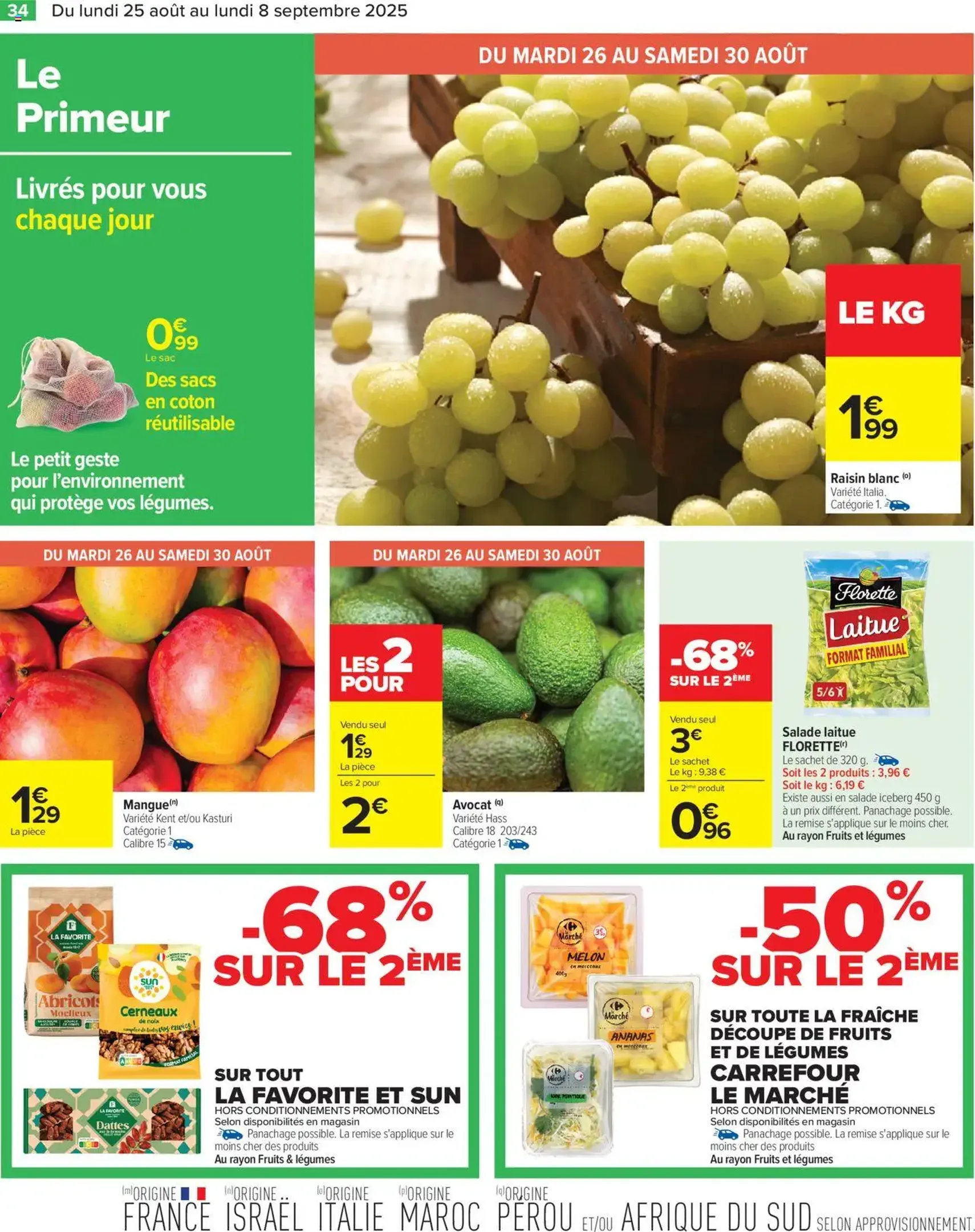 Carrefour catalogue semaine 35 - brochure valable à partir du 25/08/2025, page 36 sur 72 Carrefour catalogue semaine 35 - brochure valable à partir du 25/08/2025, page 36 sur 72