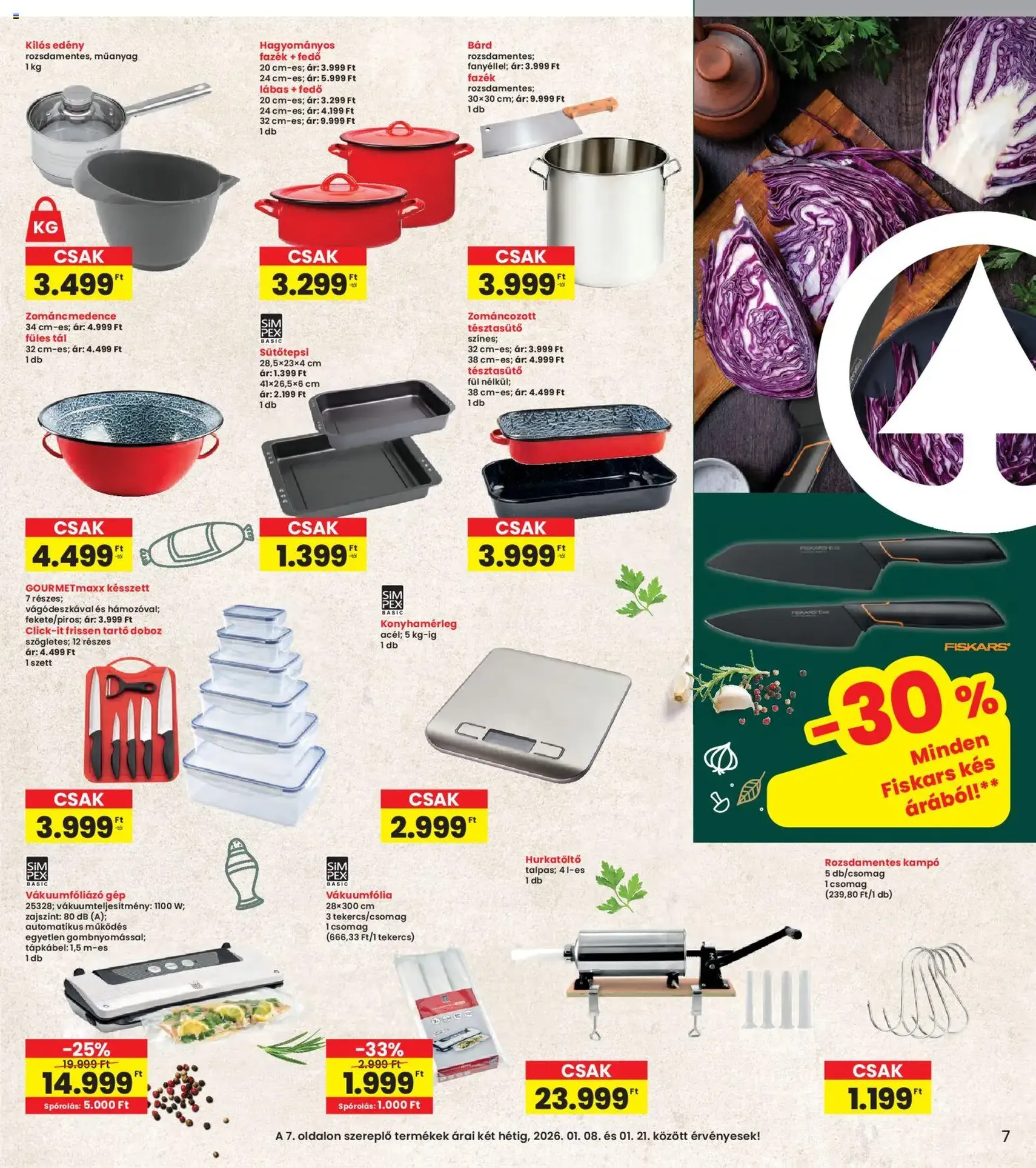 Interspar Akciós újság - 2026.01.08. érvényes szórólap 7 oldal 20 oldalból