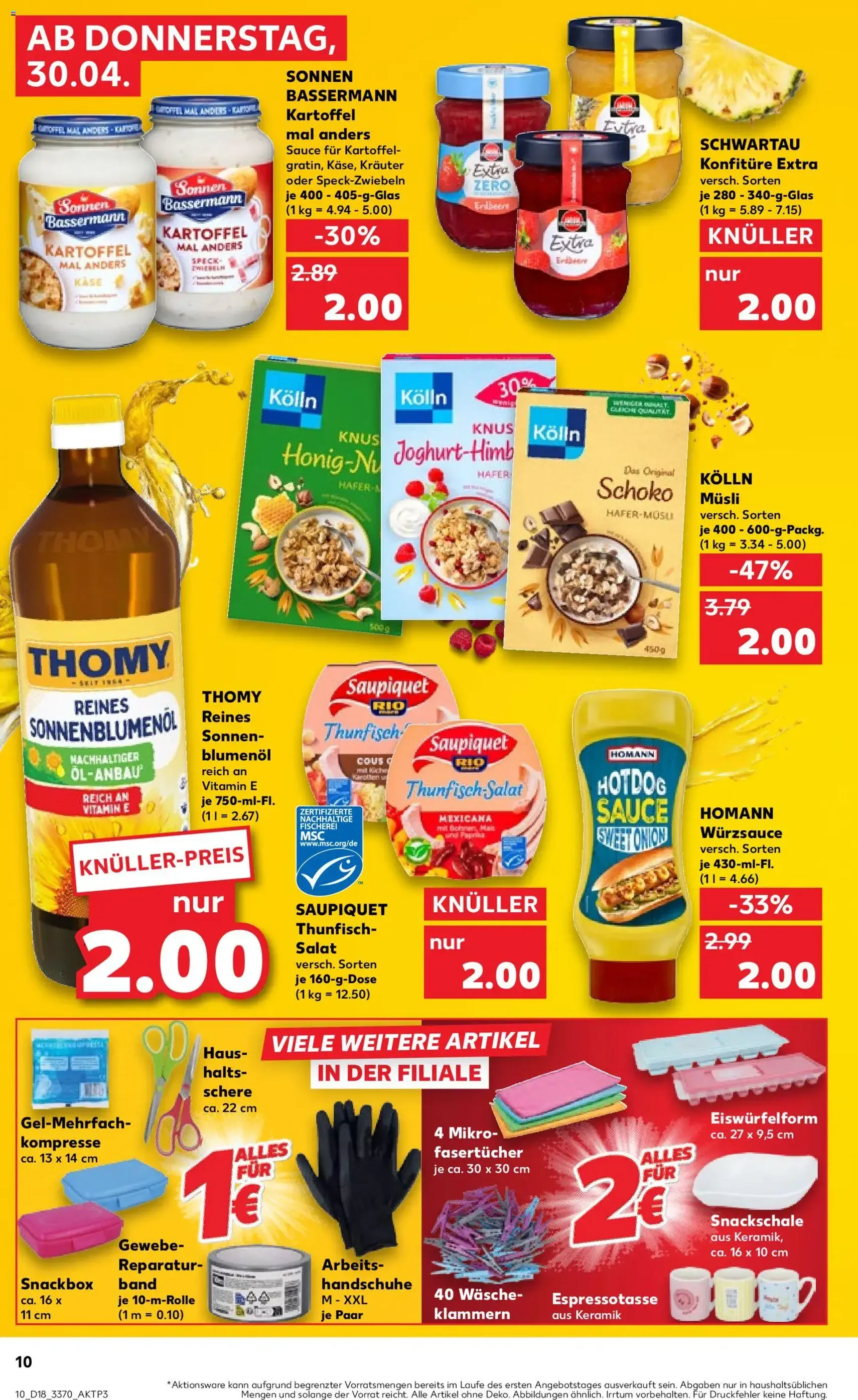 Kaufland Prospekt - Gültiger Prospekt ab 30.04.2026, Seite 10 von insgesamt 62