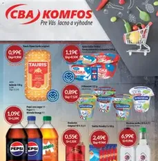 CBA Komfos Leták - náhľad letáku platný od 07.08.2025