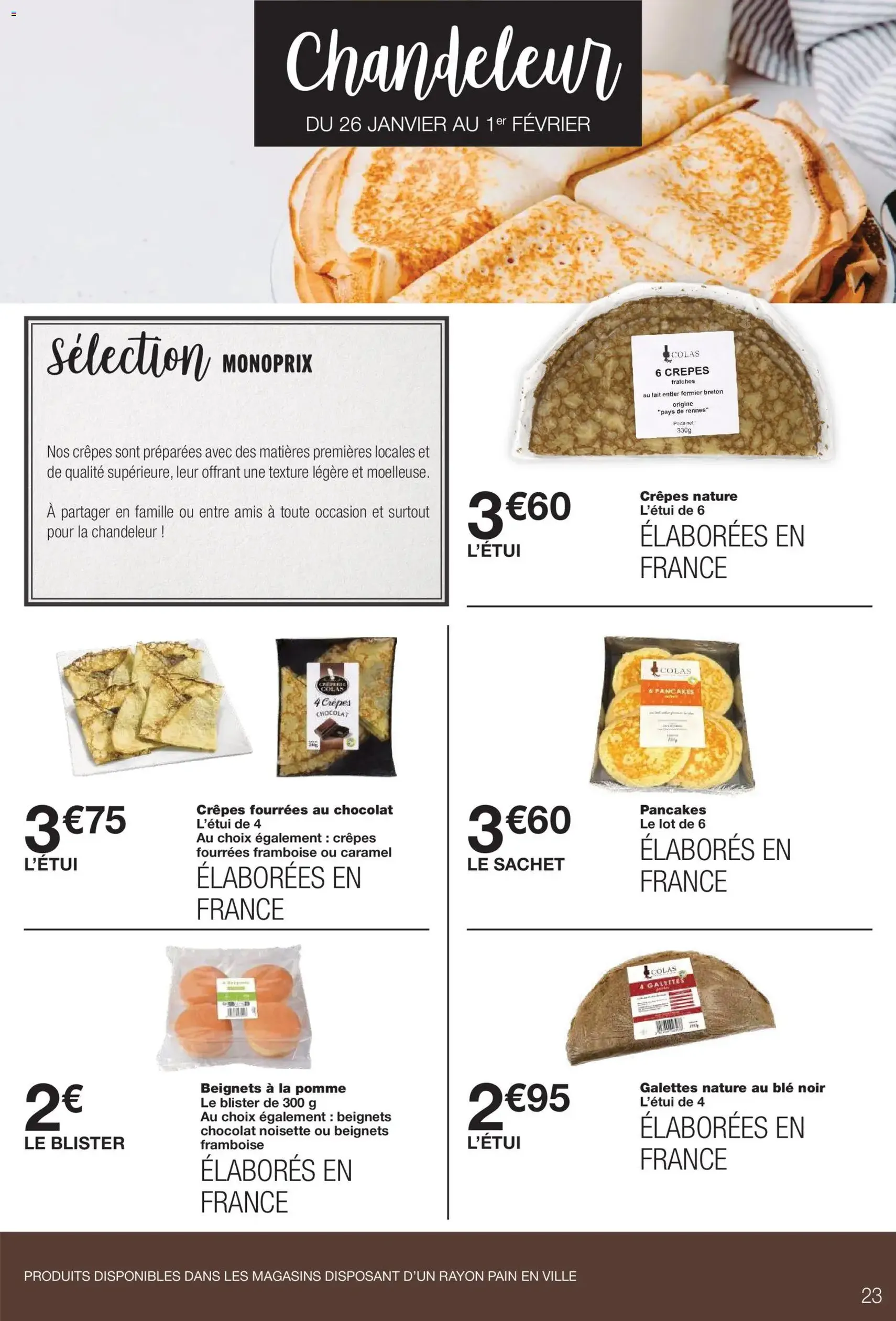 Monoprix catalogue - brochure valable à partir du 20/01/2026, page 23 sur 52