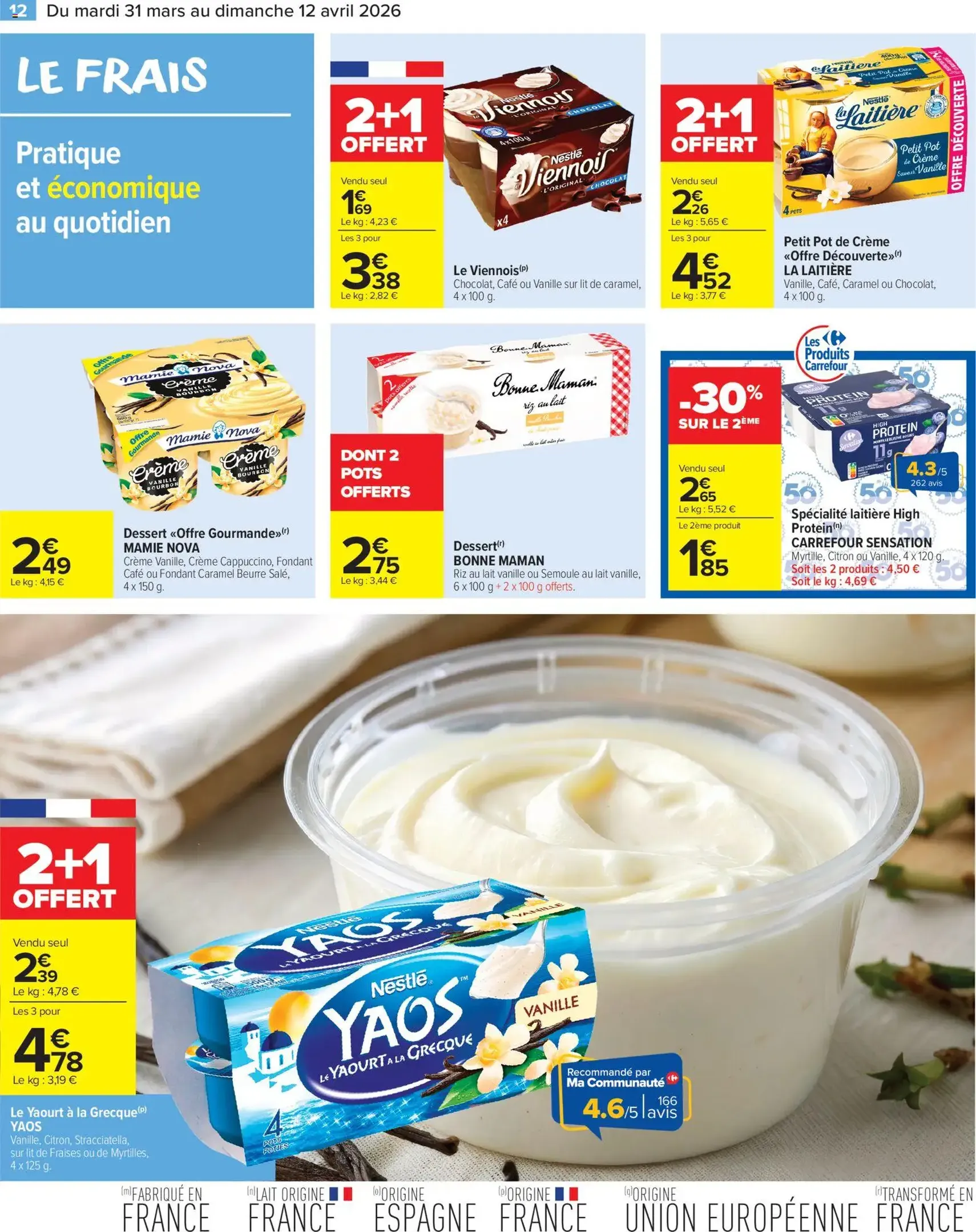 Carrefour Market catalogue semaine 14 - brochure valable à partir du 31/03/2026, page 14 sur 38