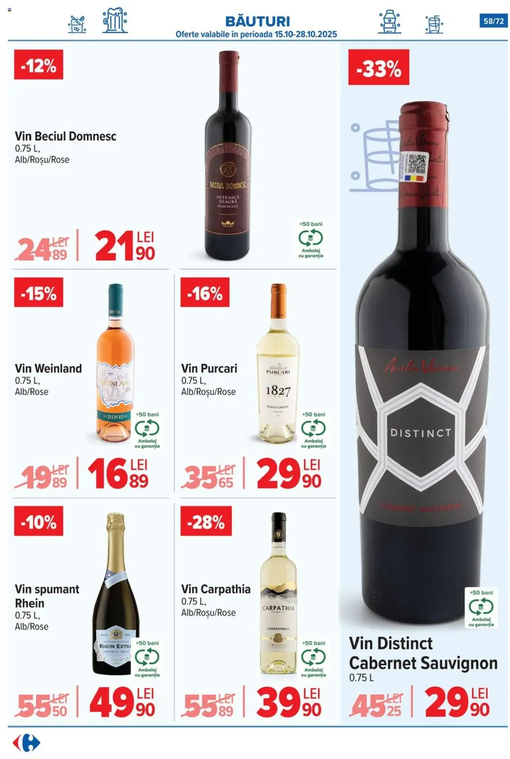 Catalog Carrefour - cataloage valabile începând cu 15.10.2025 pagina 60 din 74 Catalog Carrefour - cataloage valabile începând cu 15.10.2025 pagina 60 din 74