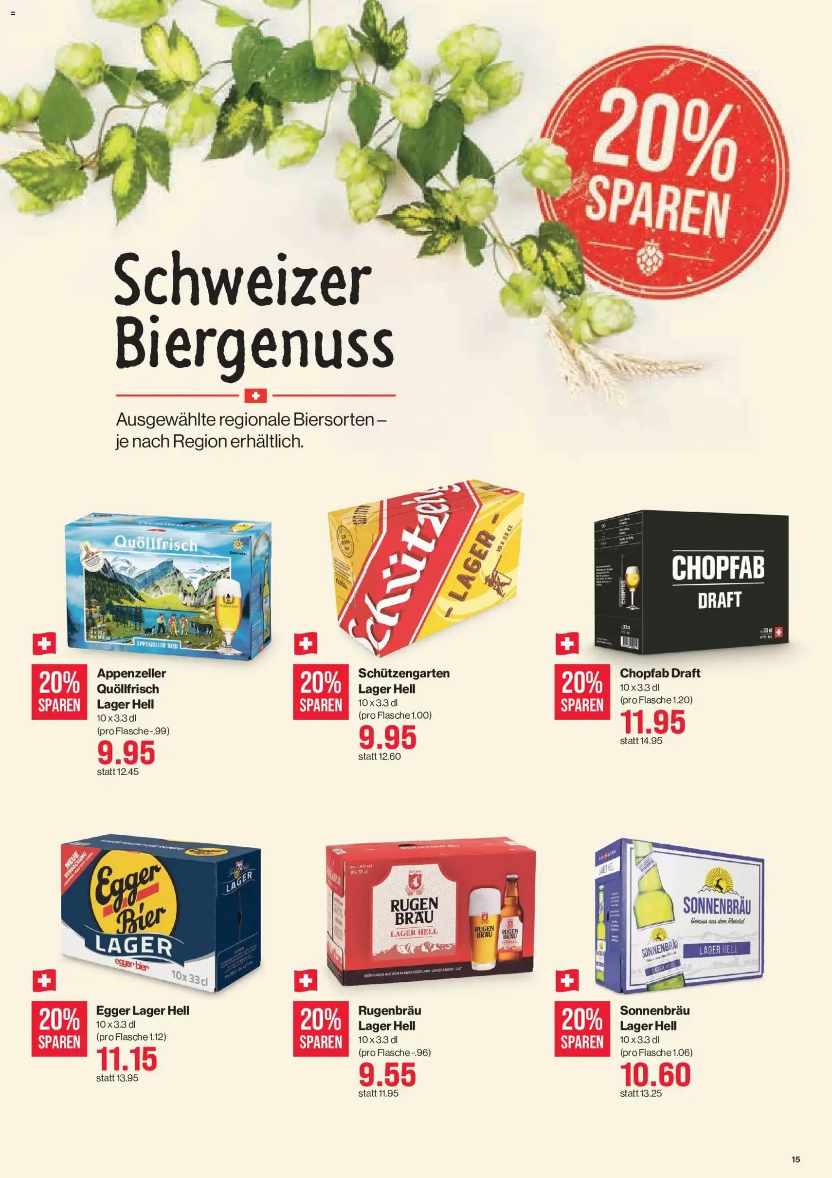 SPAR aktionen - Gültiger Prospekt ab 03.09.2026, Seite 15 von insgesamt 17