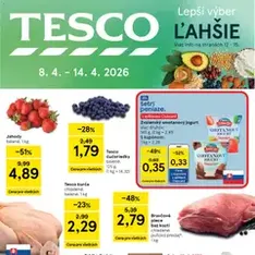 Tesco Hypermarket - leták - náhľad letáku platný od 08.04.2026