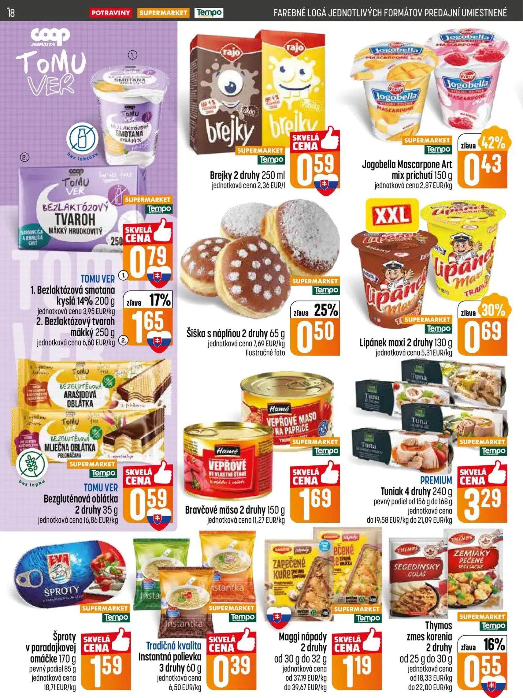 COOP Jednota leták - platný leták od 22.01.2026 strana 18 z 28