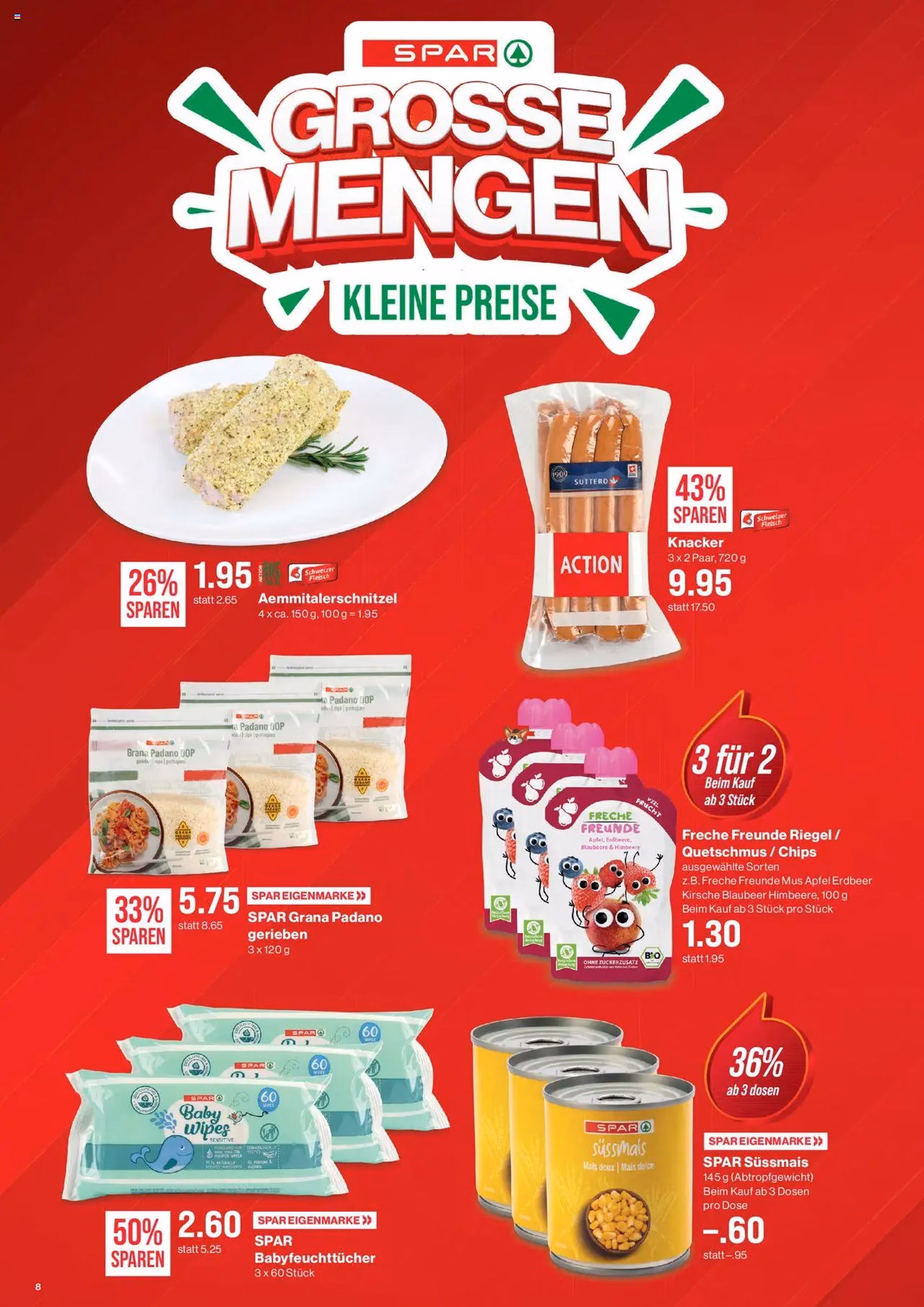 SPAR Aktionen - Gültiger Prospekt ab 18.09.2025, Seite 8 von insgesamt 20