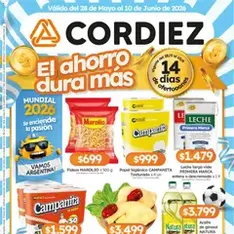 Vista previa del folleto Cordiez ofertas válido desde 28/05/2026