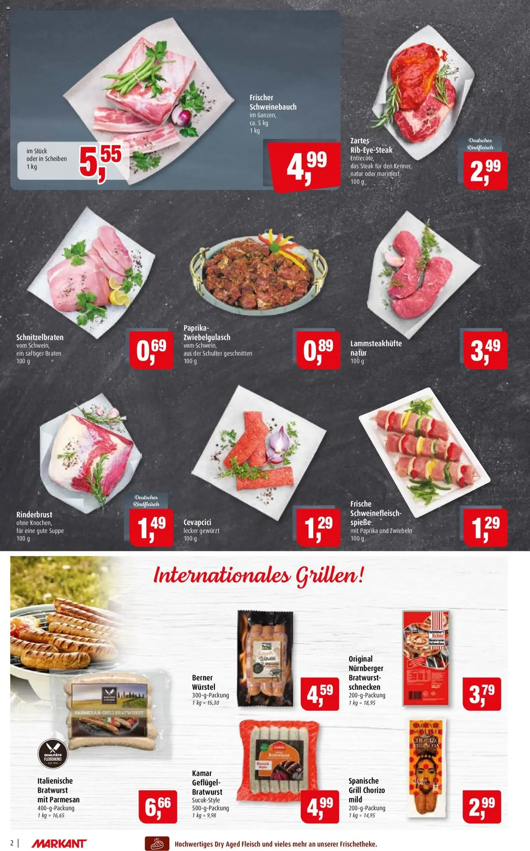 Markant Prospekt - Gültiger Prospekt ab 08.06.2026, Seite 2 von insgesamt 14