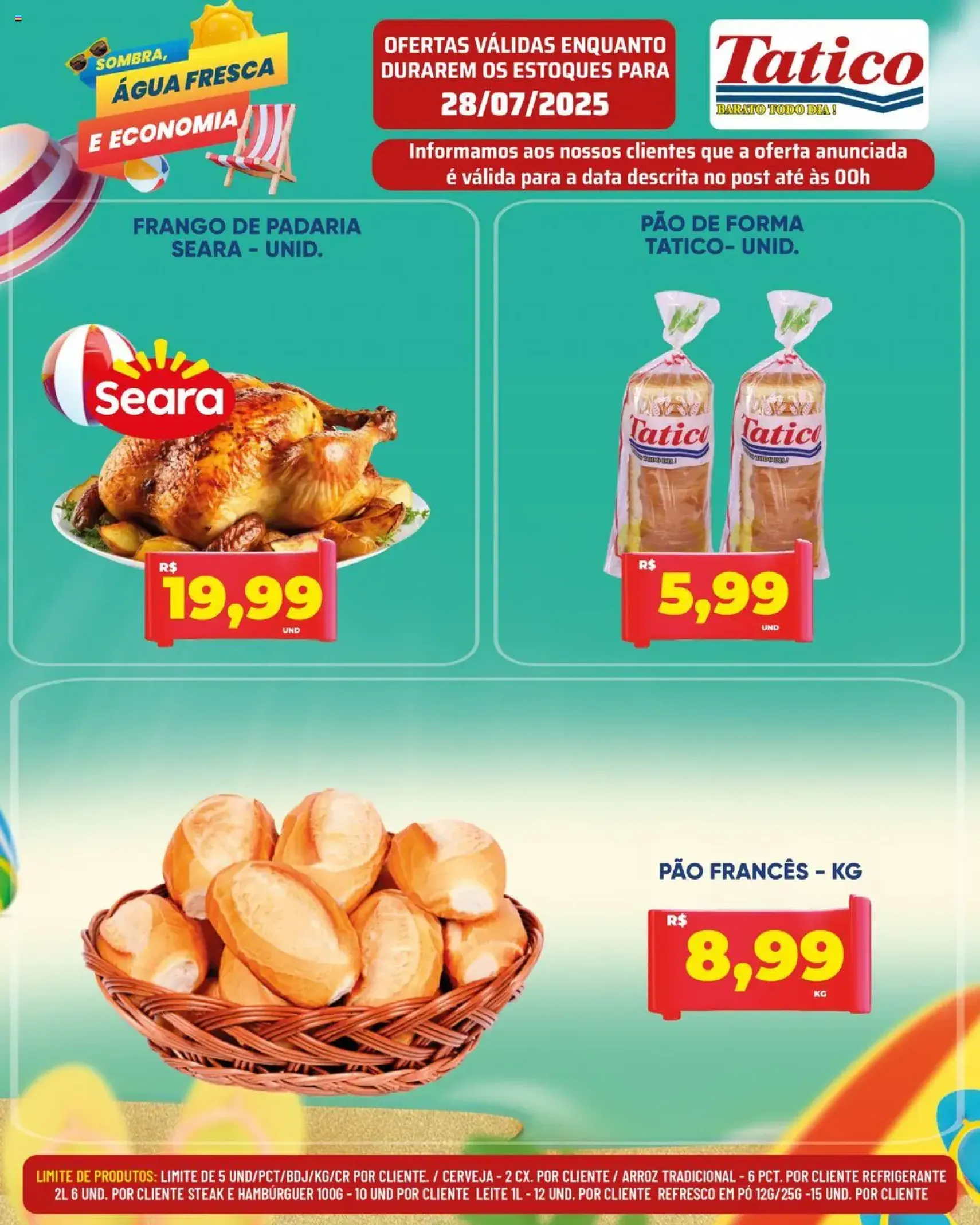 Tatico - Ofertas do Dia - folheto válido a partir de 28/07/2025 página 11 de 50 Tatico - Ofertas do Dia - folheto válido a partir de 28/07/2025 página 11 de 50