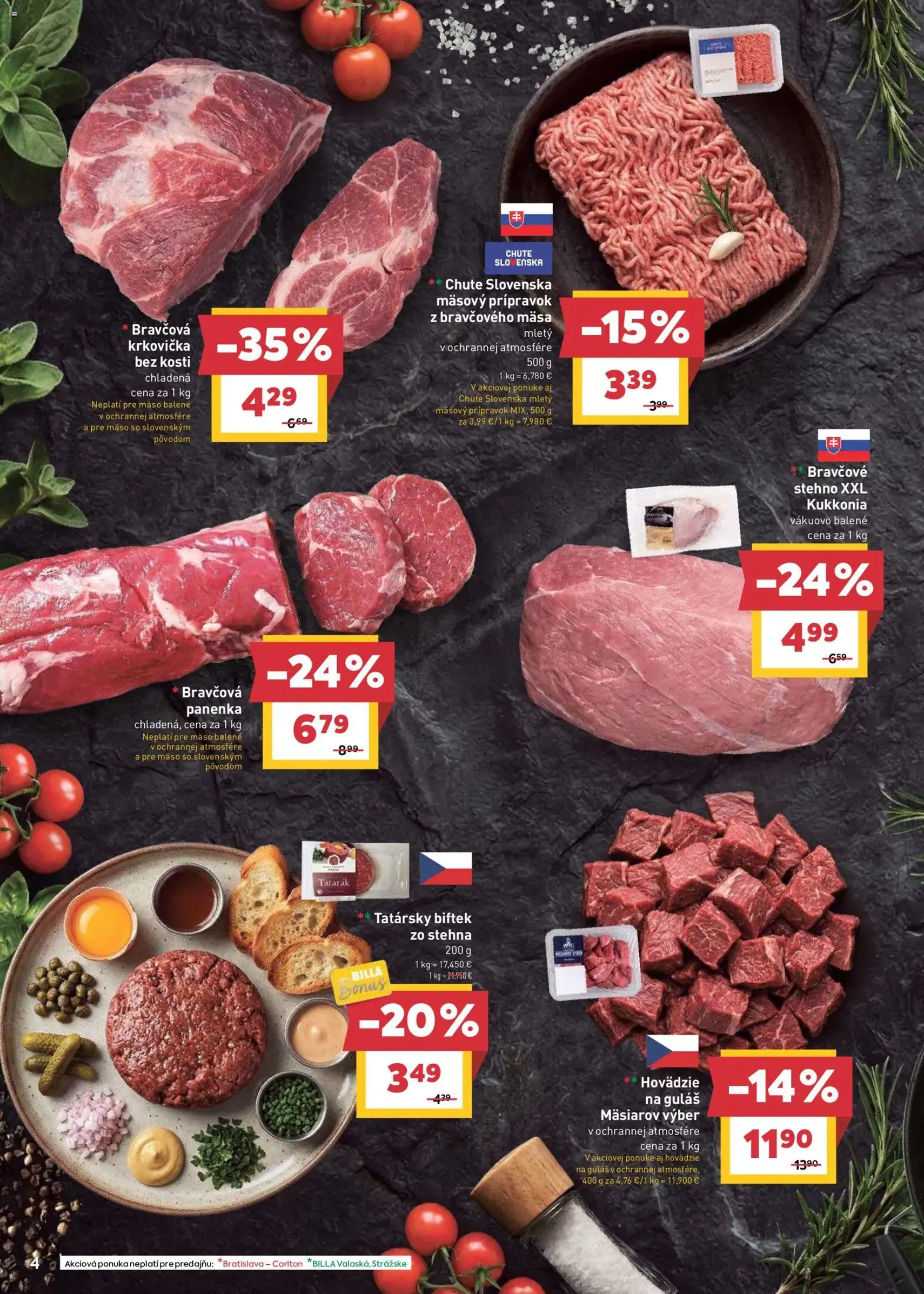 Billa leták - platný leták od 22.04.2026 strana 4 z 30