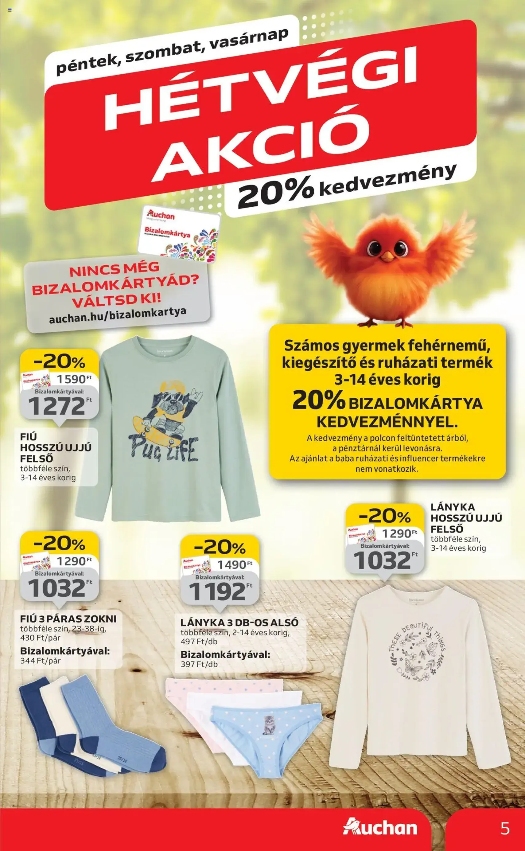 Auchan Akciós újság - 2025.08.28. érvényes szórólap 5 oldal 46 oldalból
