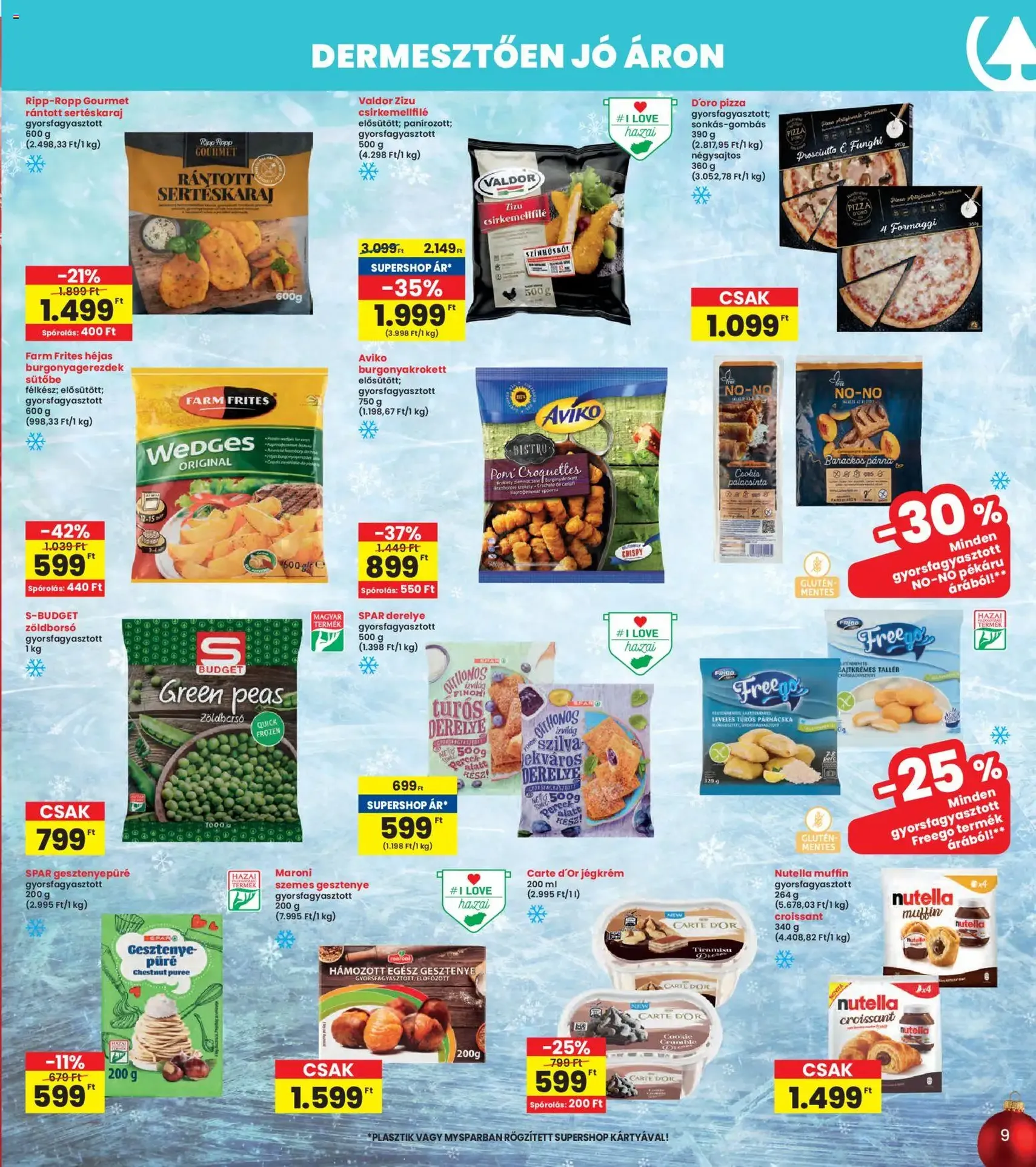 Interspar Akciós újság - 2025.12.11. érvényes szórólap 9 oldal 24 oldalból