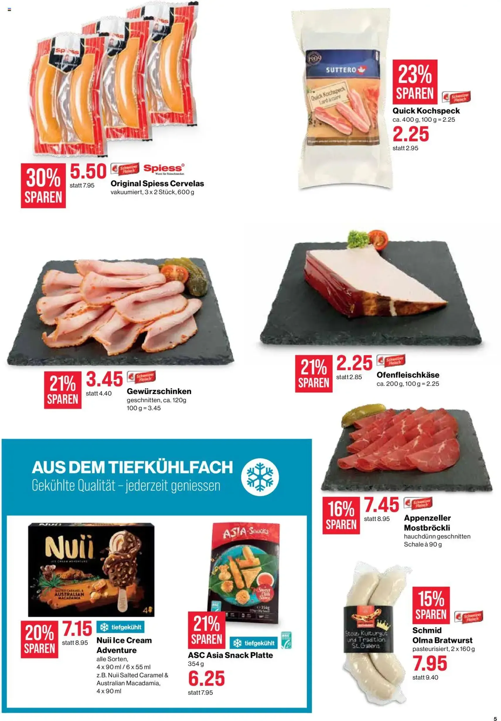 SPAR Aktionen - Gültiger Prospekt ab 09.10.2025, Seite 5 von insgesamt 22