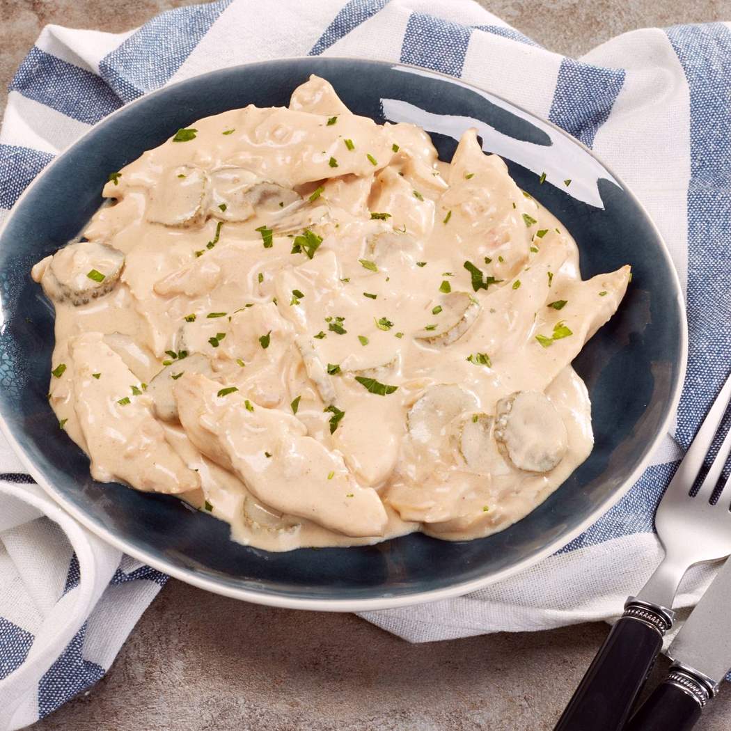 Sauté di pollo alla panna