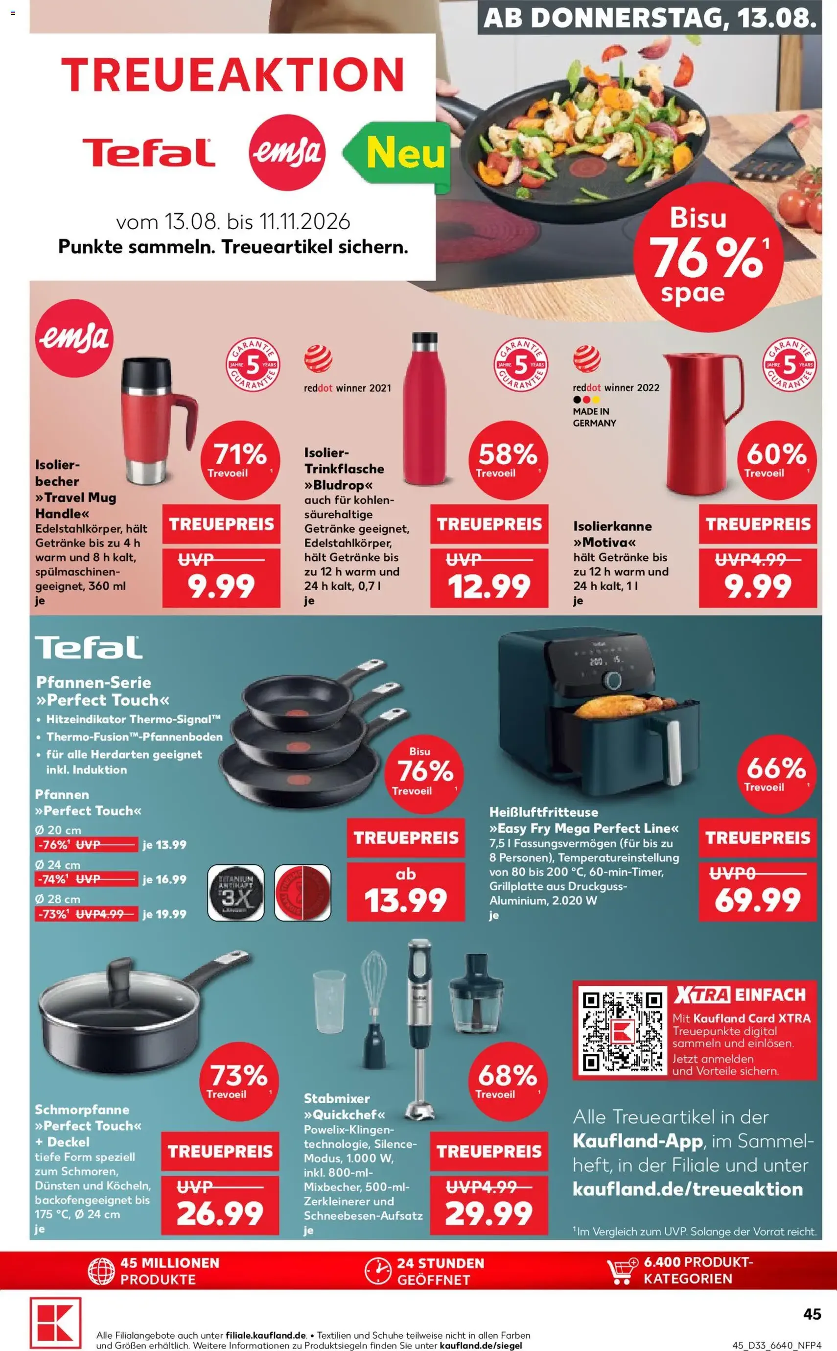 Kaufland Prospekt - Gültiger Prospekt ab 13.08.2026, Seite 45 von insgesamt 54