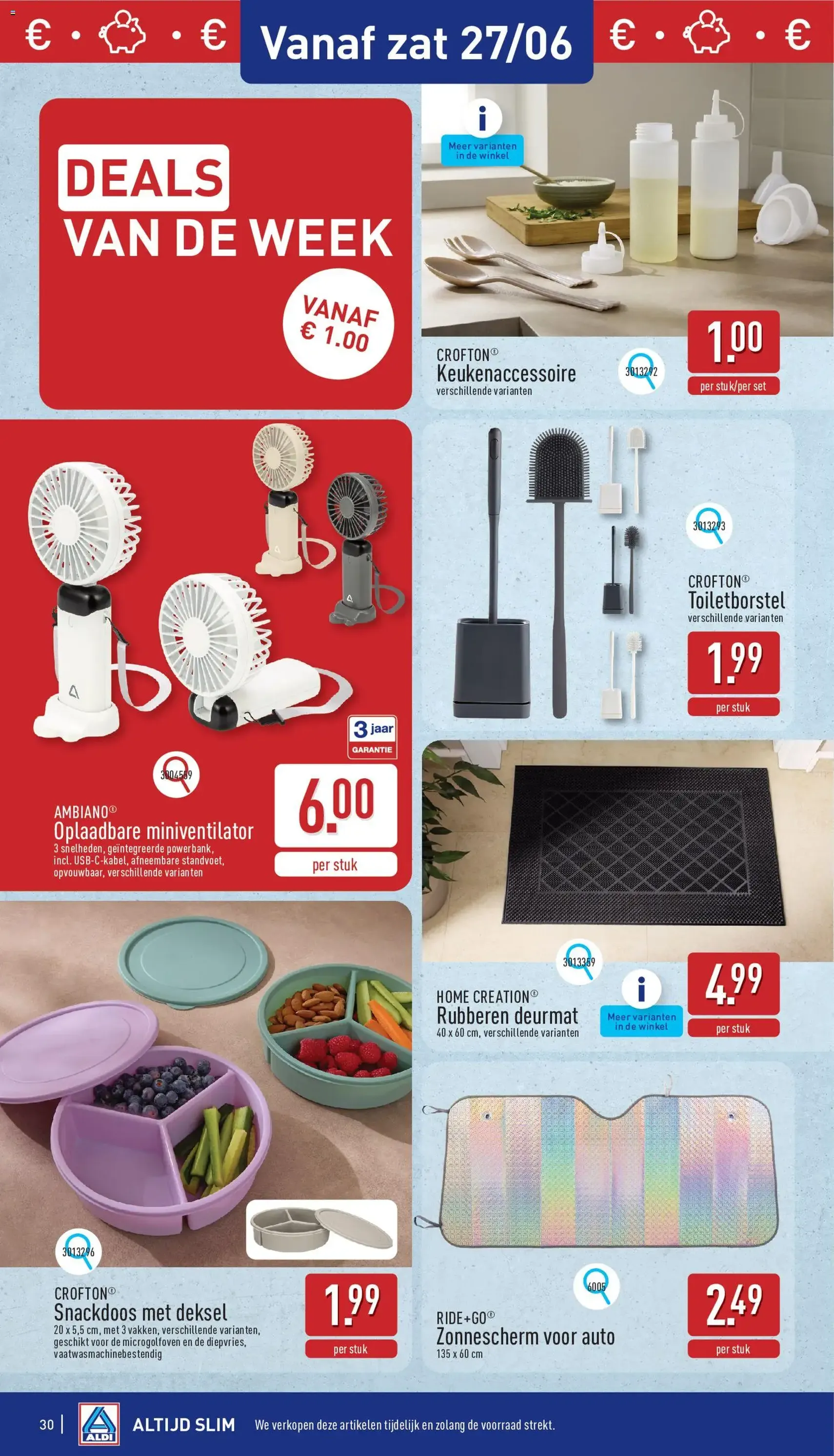 Aldi folder week 26 - geldige folder vanaf 22/06/2026 pagina 30 van 35