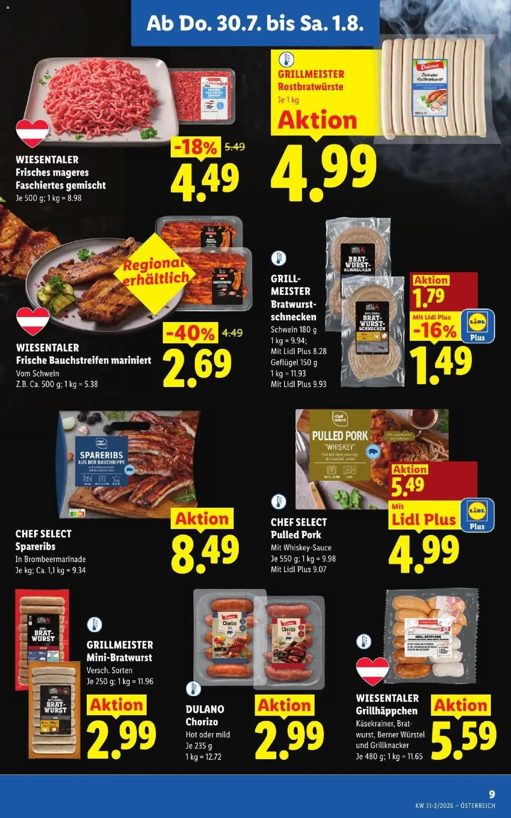 Lidl - Flugblatt - Gültiger Prospekt ab 30.07.2026, Seite 11 von insgesamt 52