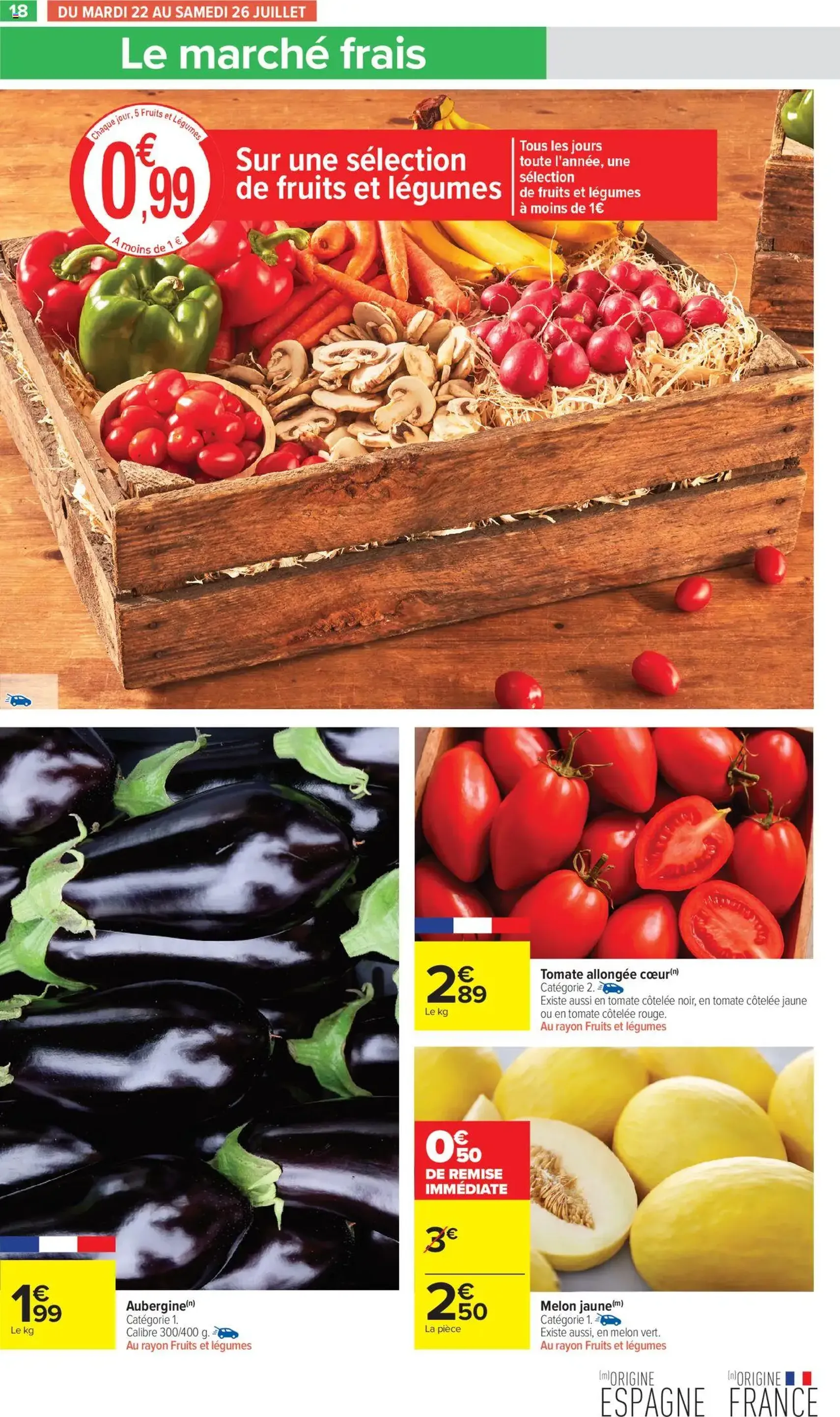 Carrefour Market catalogue semaine 30 - brochure valable à partir du 22/07/2025, page 22 sur 48