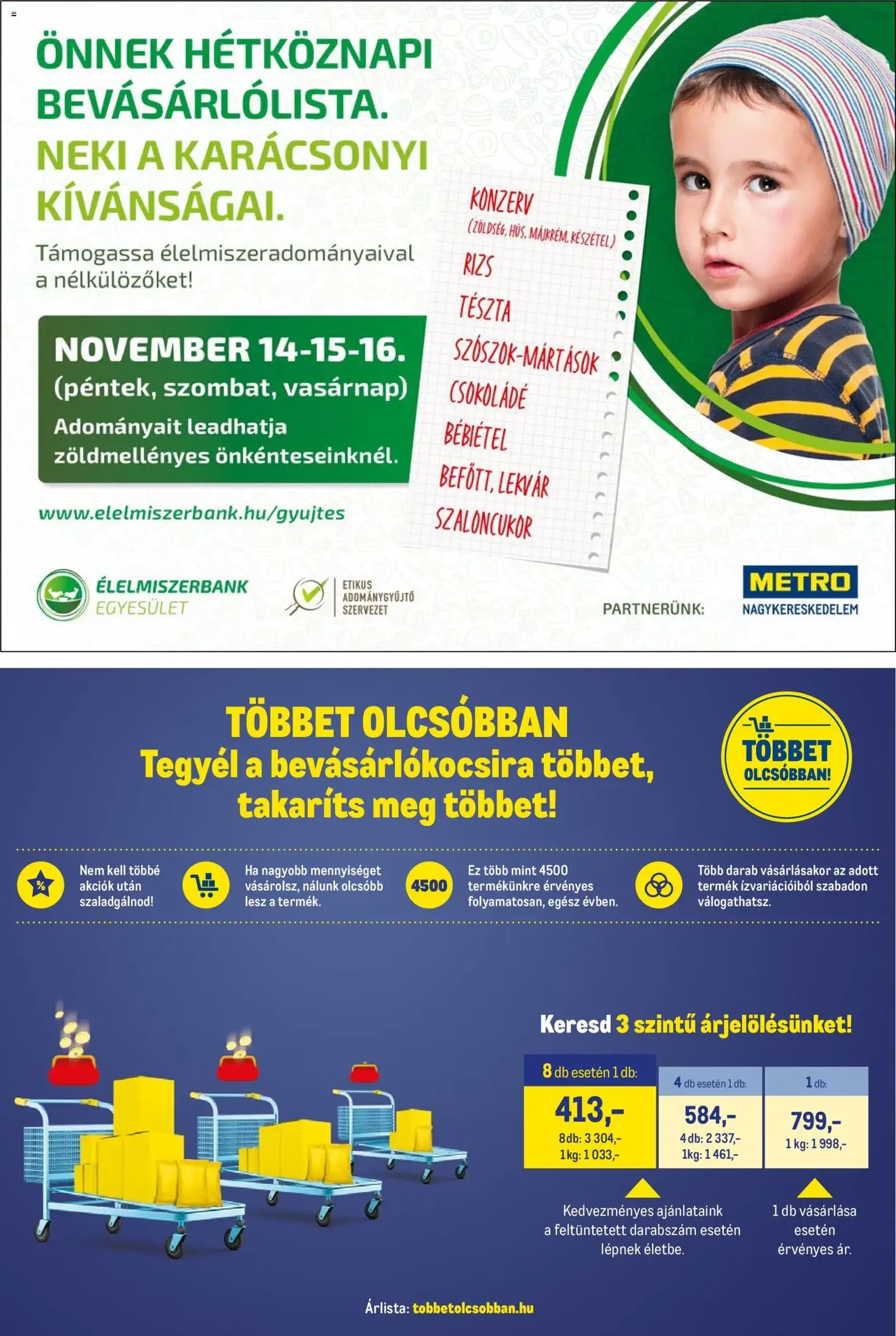 Metro - Élelmiszer és Szezonális katalógus 2025/11 - 2025.11.02. érvényes szórólap 32 oldal 33 oldalból