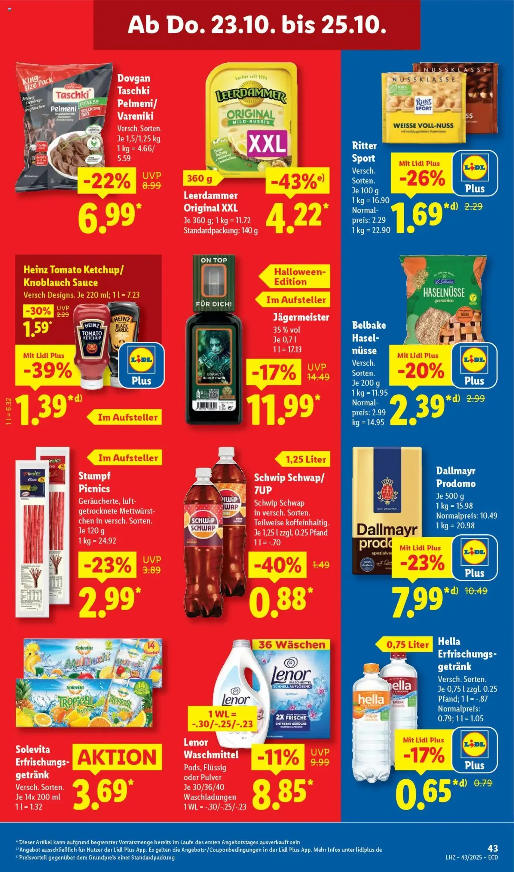 Lidl - Prospekt - Gültiger Prospekt ab 20.10.2025, Seite 65 von insgesamt 69 Lidl - Prospekt - Gültiger Prospekt ab 20.10.2025, Seite 65 von insgesamt 69