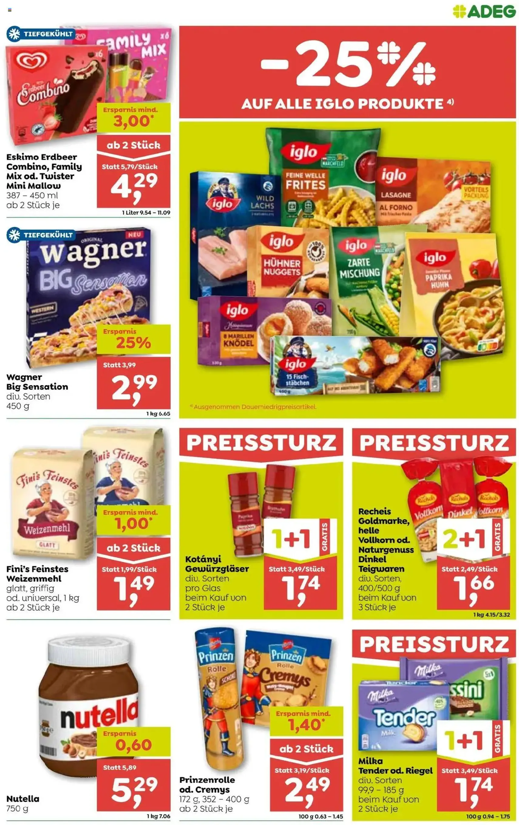 ADEG Flugblatt - Gültiger Prospekt ab 31.07.2025, Seite 7 von insgesamt 12