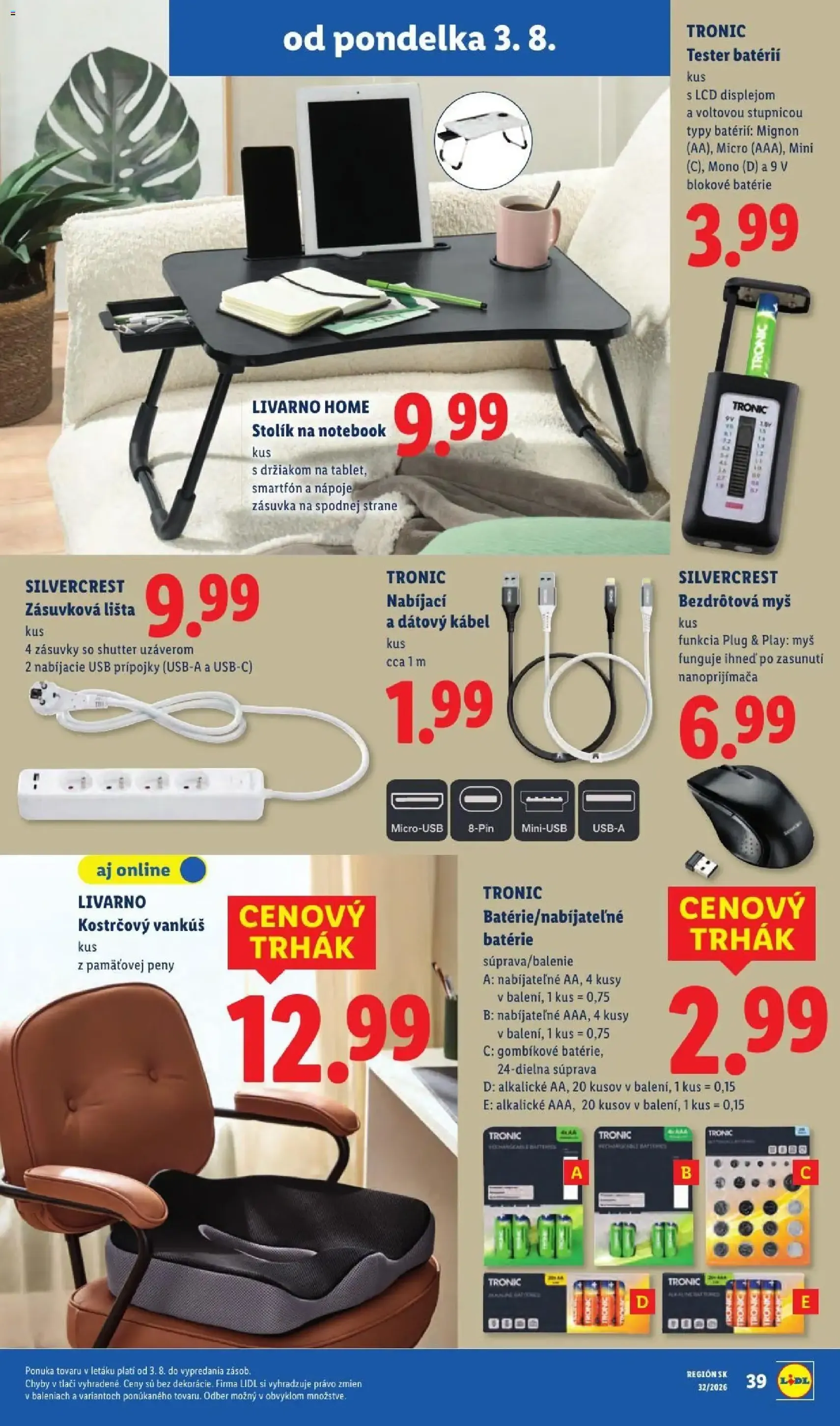 Lidl leták - platný leták od 03.08.2026 strana 57 z 95