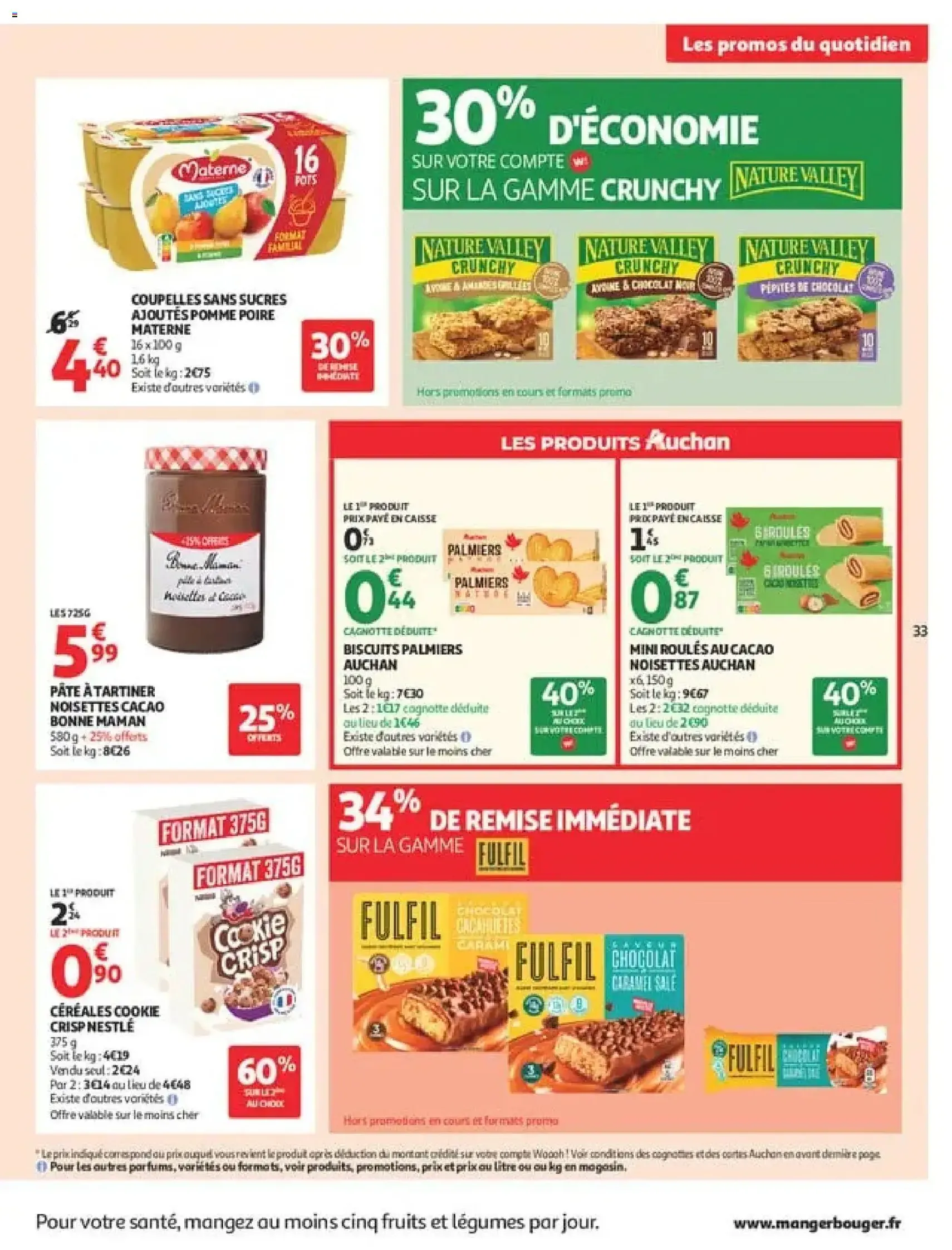 Auchan prospectus - brochure valable à partir du 28/07/2026, page 33 sur 54