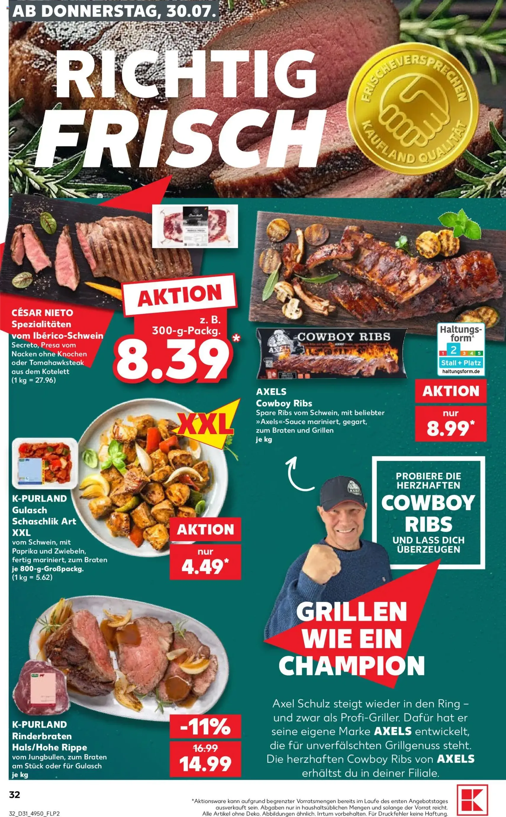 Kaufland DE -DE Folder - geldige folder vanaf 30-07-2026 pagina 32 van 66