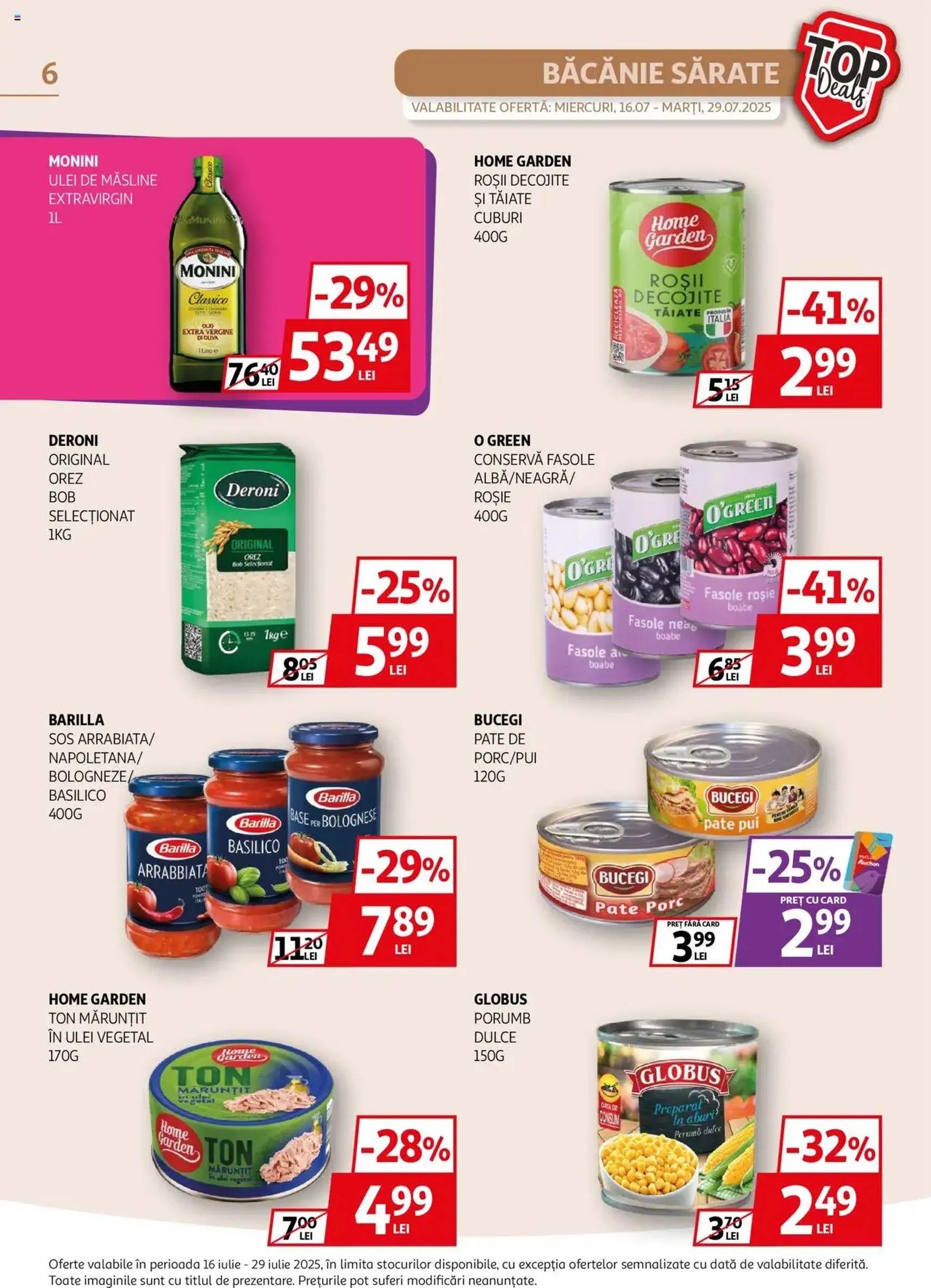 Catalog Auchan - cataloage valabile începând cu 16.07.2025 pagina 6 din 20 Catalog Auchan - cataloage valabile începând cu 16.07.2025 pagina 6 din 20