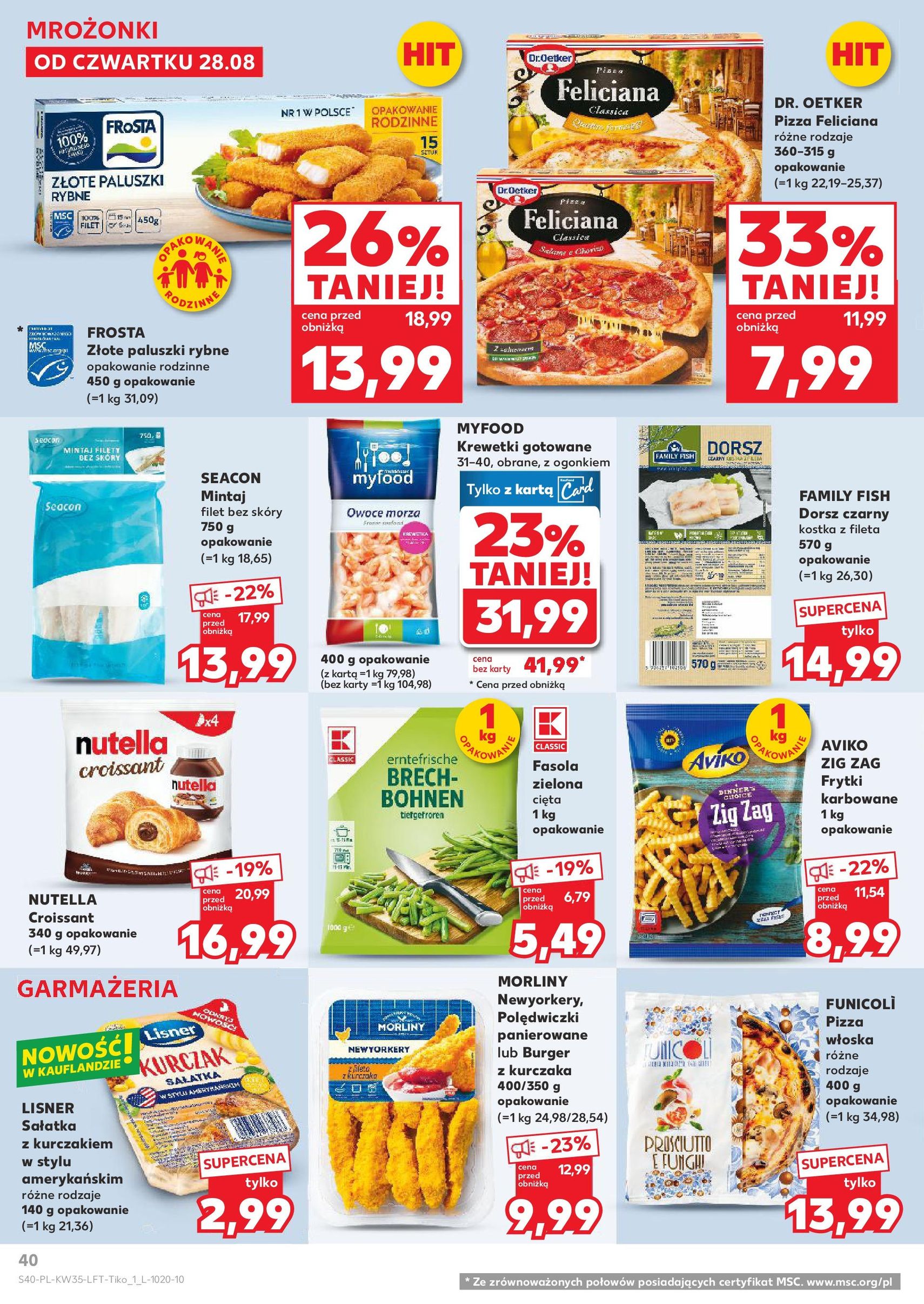 Kaufland gazetka - ważny gazetka od 28.08.2025 strona 40 z 56 Kaufland gazetka - ważny gazetka od 28.08.2025 strona 40 z 56