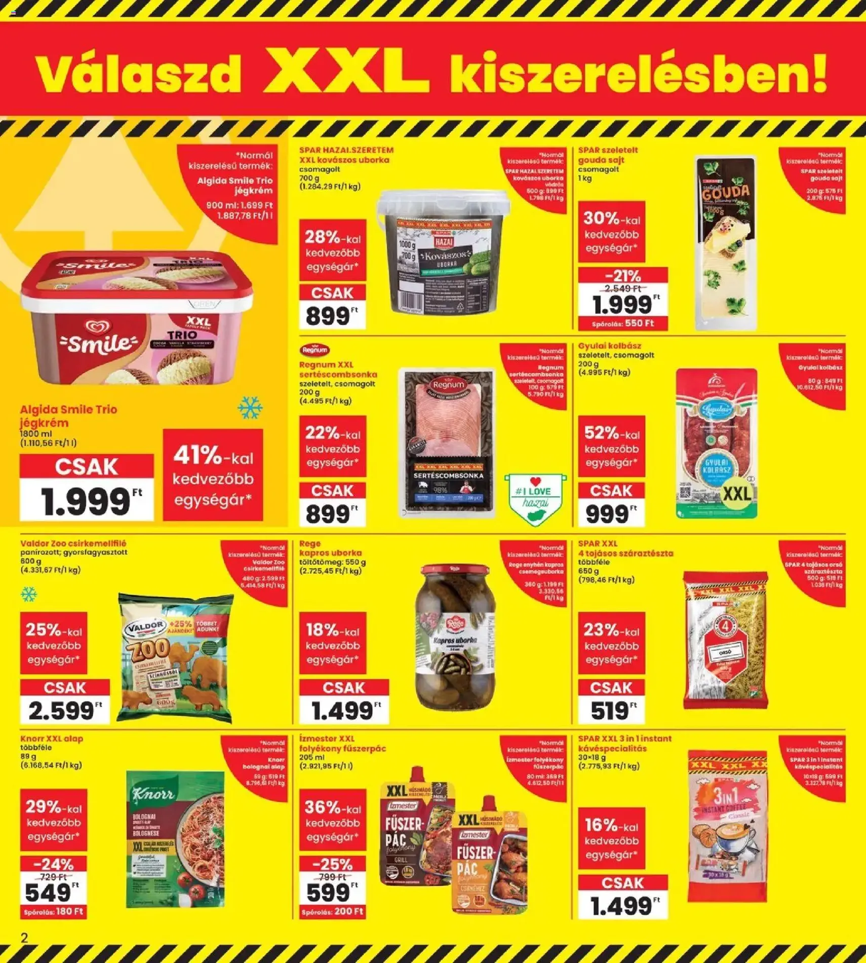 Interspar akciós újság - 2026.07.16. érvényes szórólap 2 oldal 20 oldalból