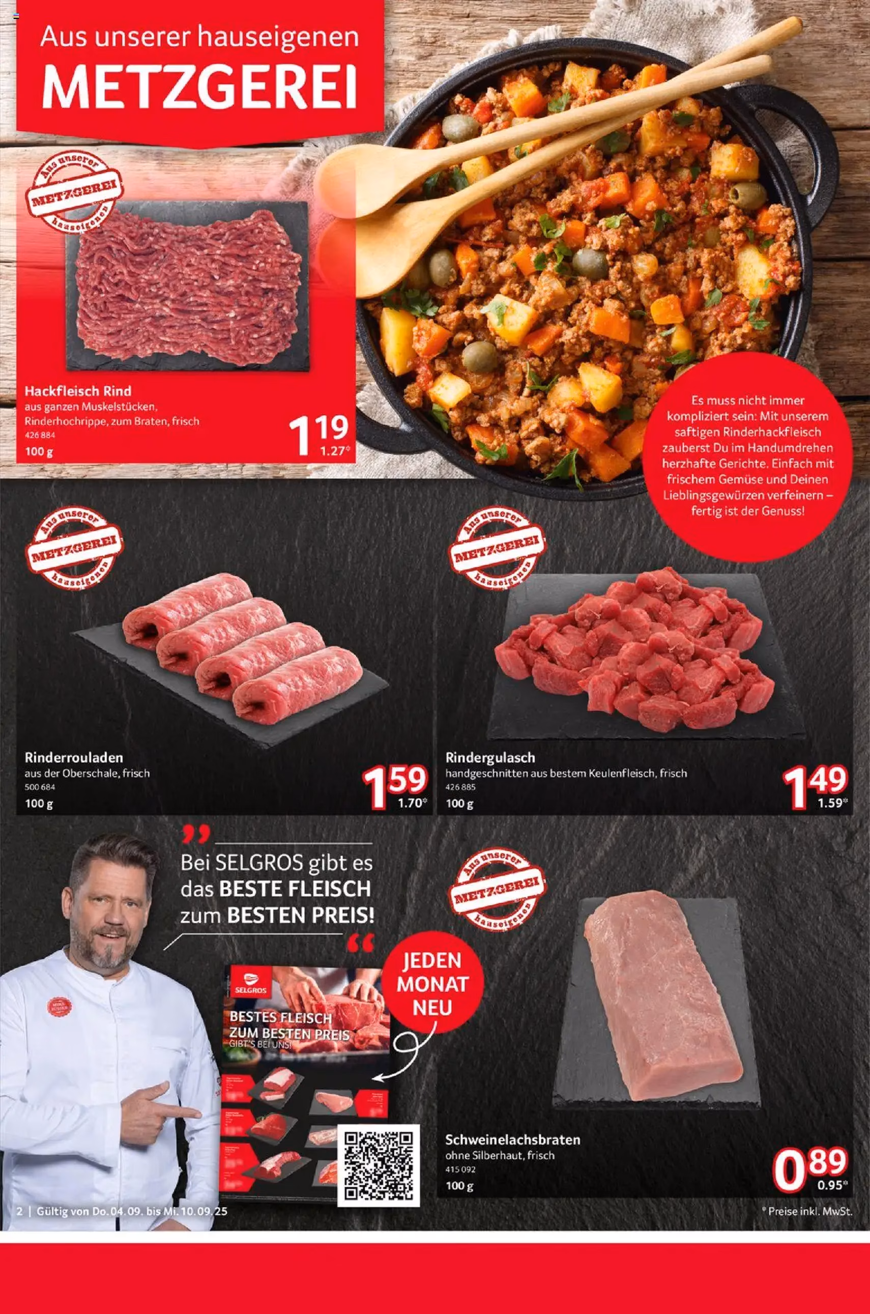 Selgros Prospekt - Gültiger Prospekt ab 04.09.2025, Seite 2 von insgesamt 36 Selgros Prospekt - Gültiger Prospekt ab 04.09.2025, Seite 2 von insgesamt 36