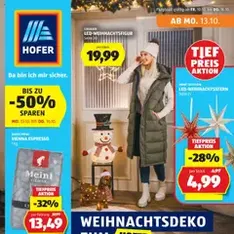 Hofer Flugblatt - Prospekt Vorschau gültig ab 10.10.2025