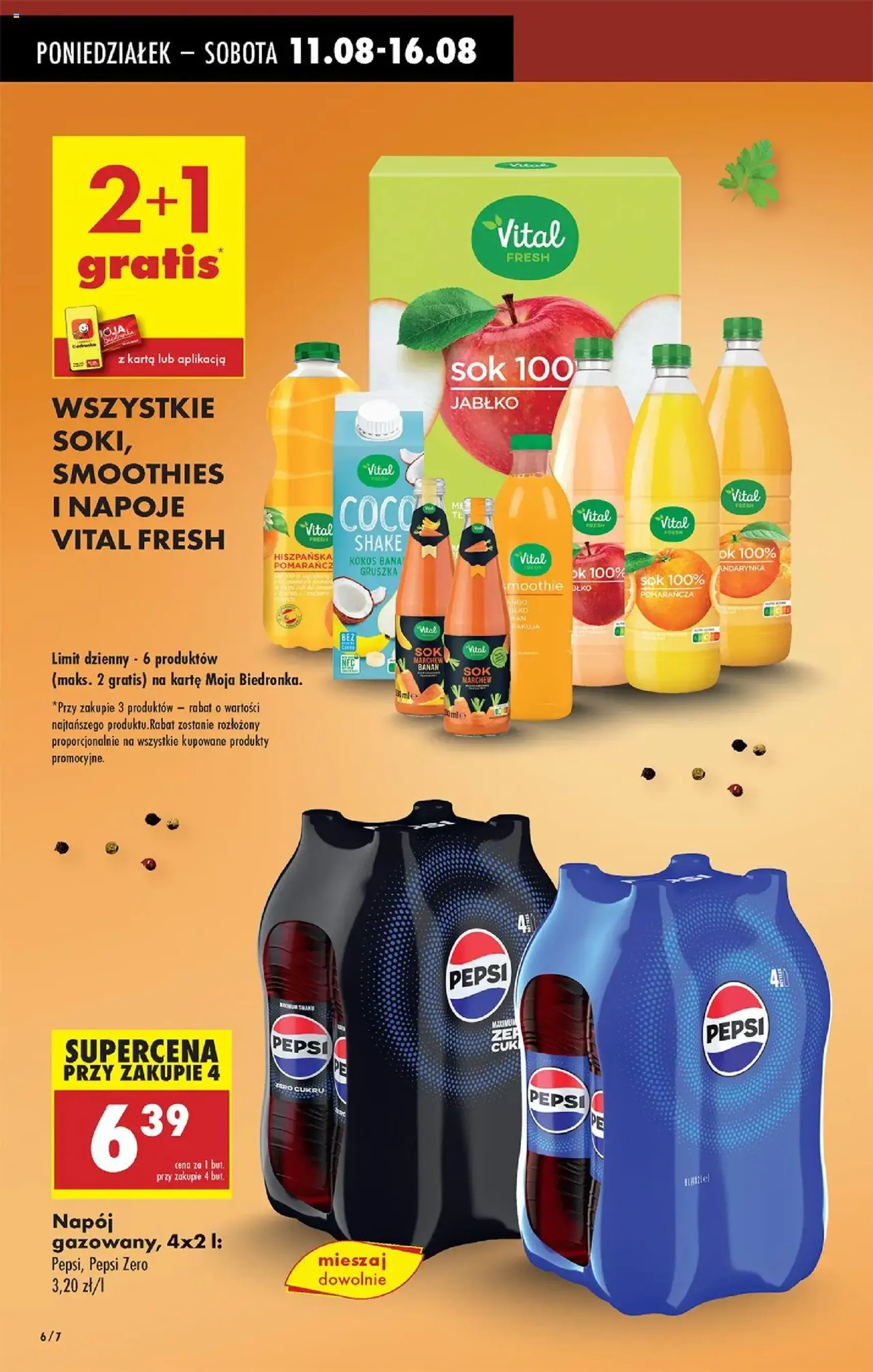 Biedronka gazetka - ważny gazetka od 11.08.2025 strona 6 z 82 Biedronka gazetka - ważny gazetka od 11.08.2025 strona 6 z 82
