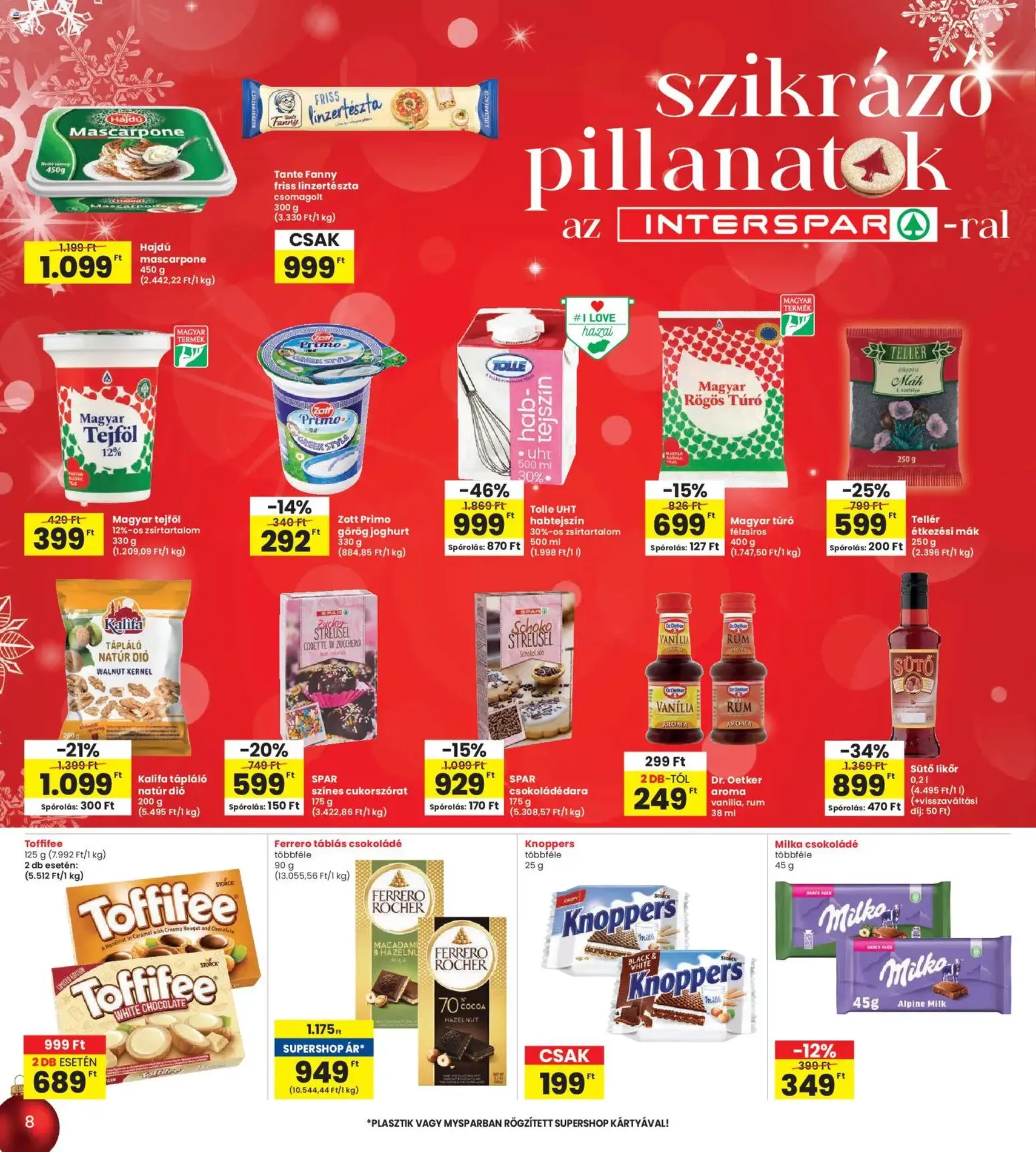 Interspar Akciós újság - 2025.12.04. érvényes szórólap 8 oldal 20 oldalból